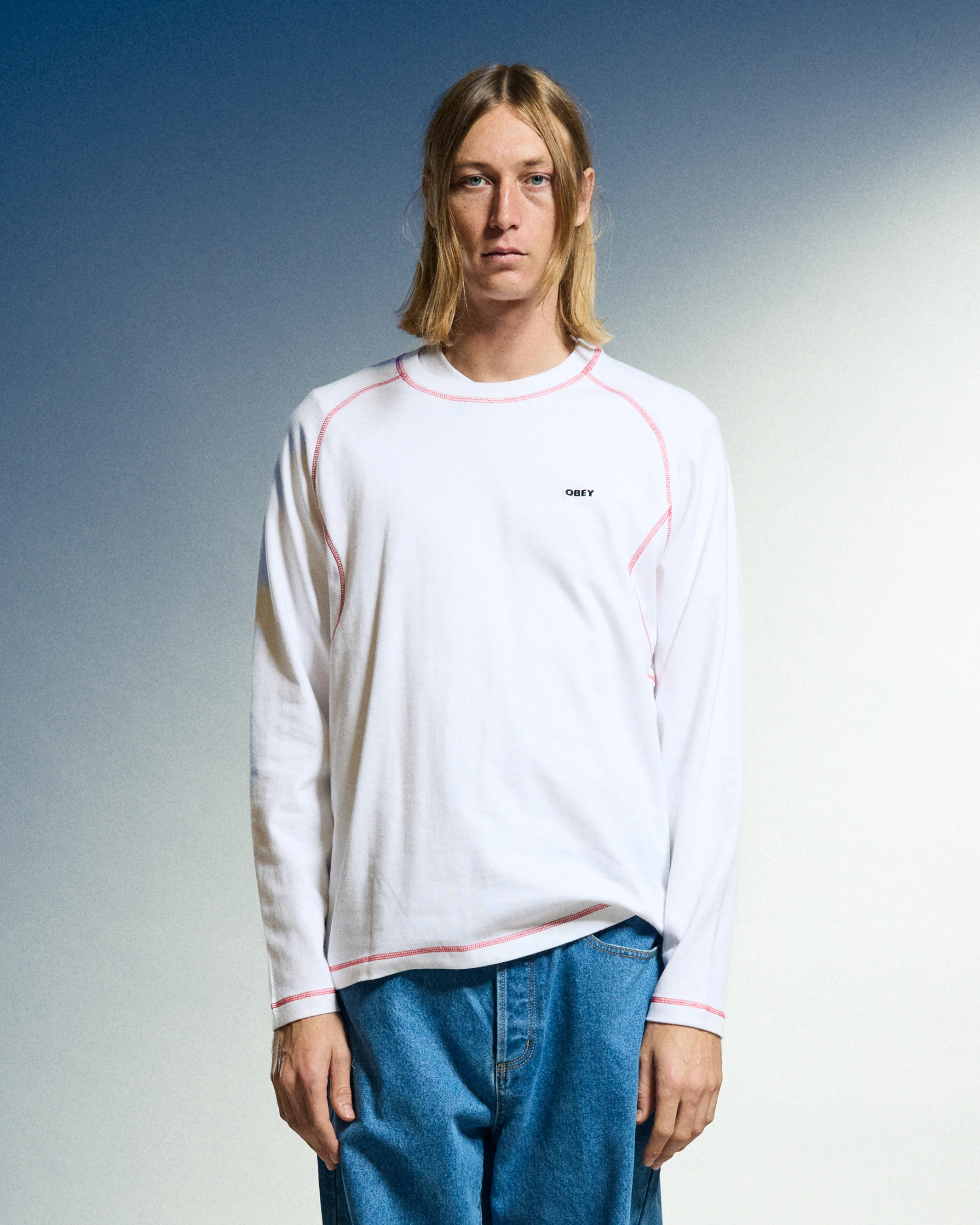AARON CONTRAST STITCH LS SHIRT - Image 4