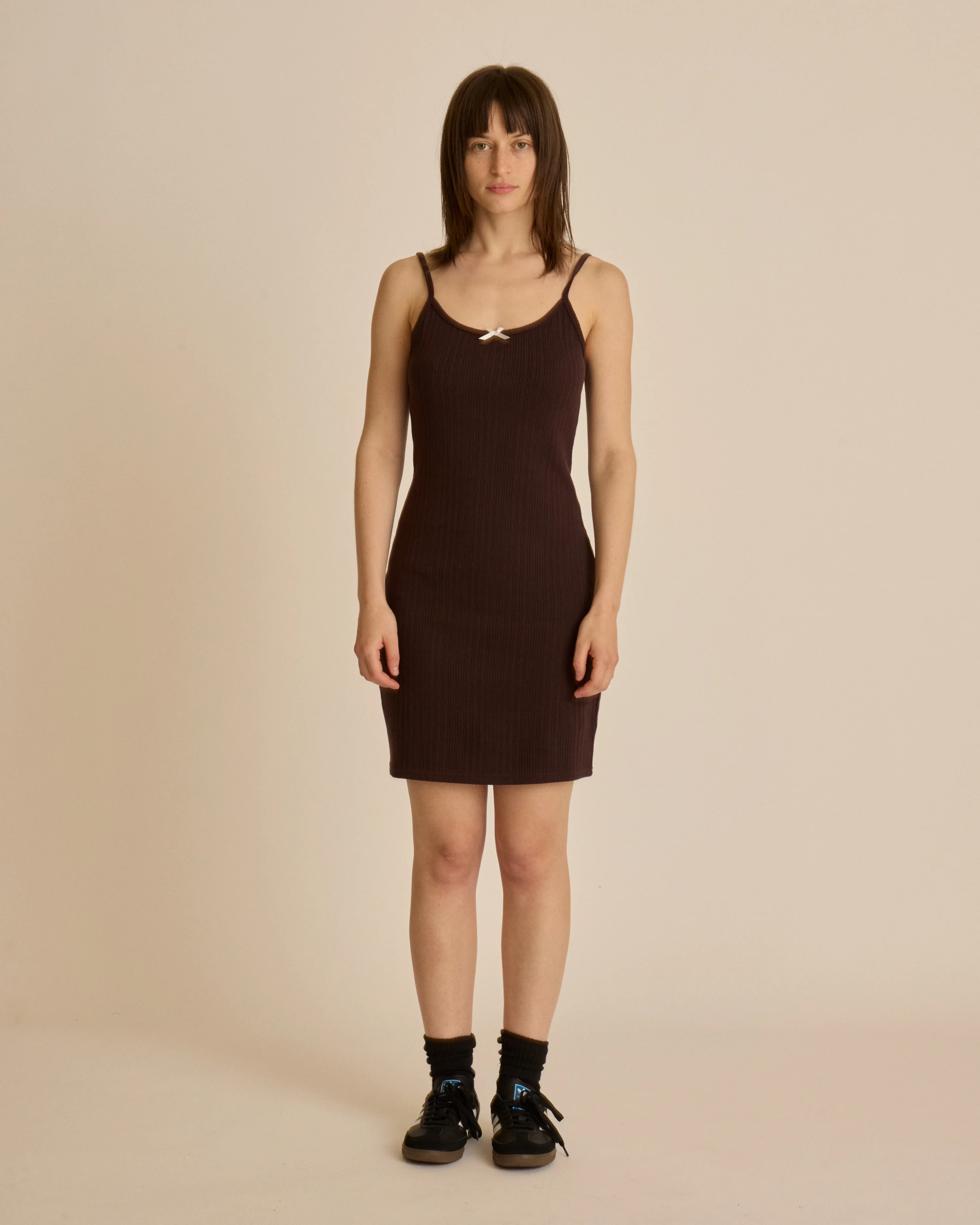 ADELAIDE POINTELLE TANK DRESS - Image 4