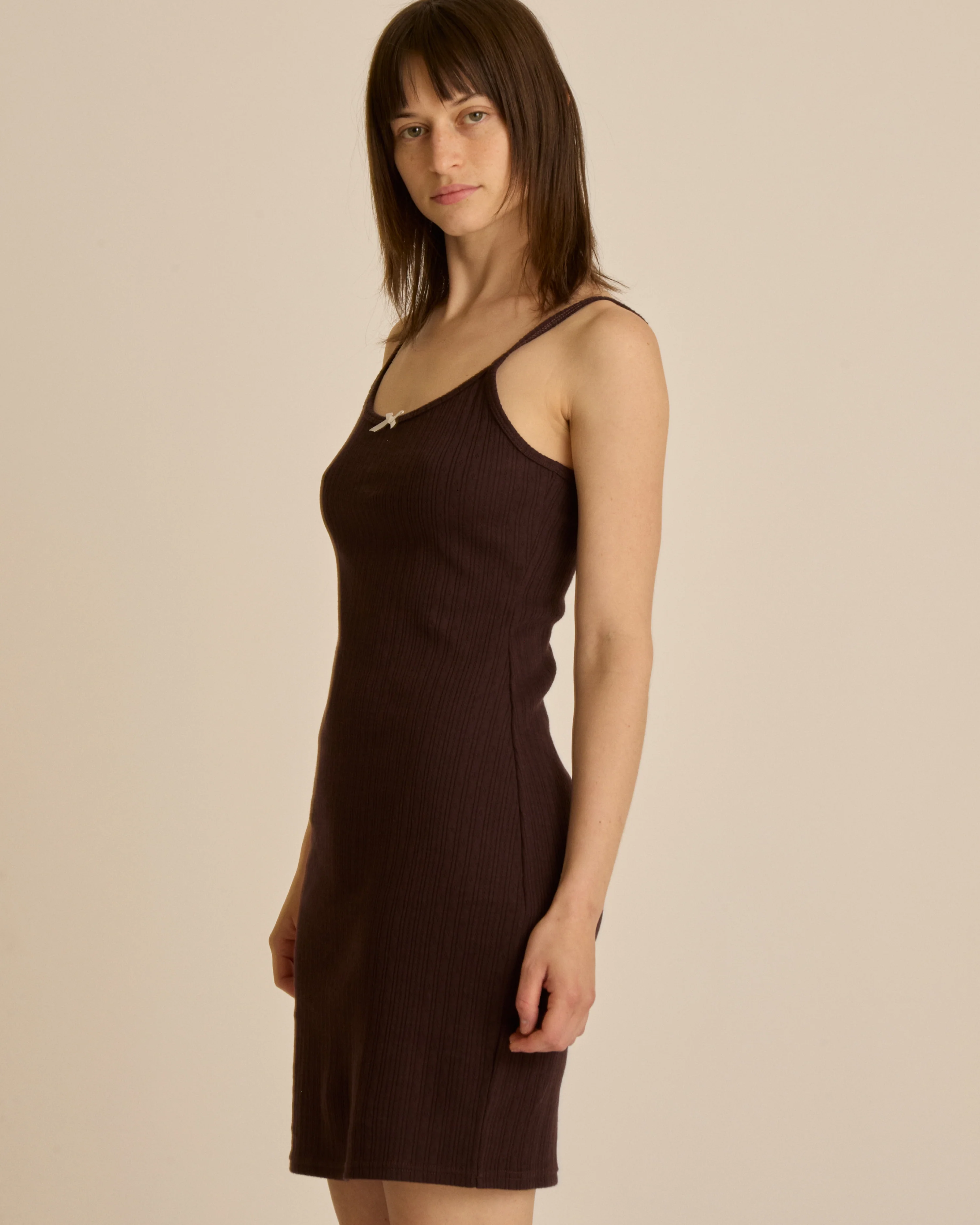 ADELAIDE POINTELLE TANK DRESS - Image 5