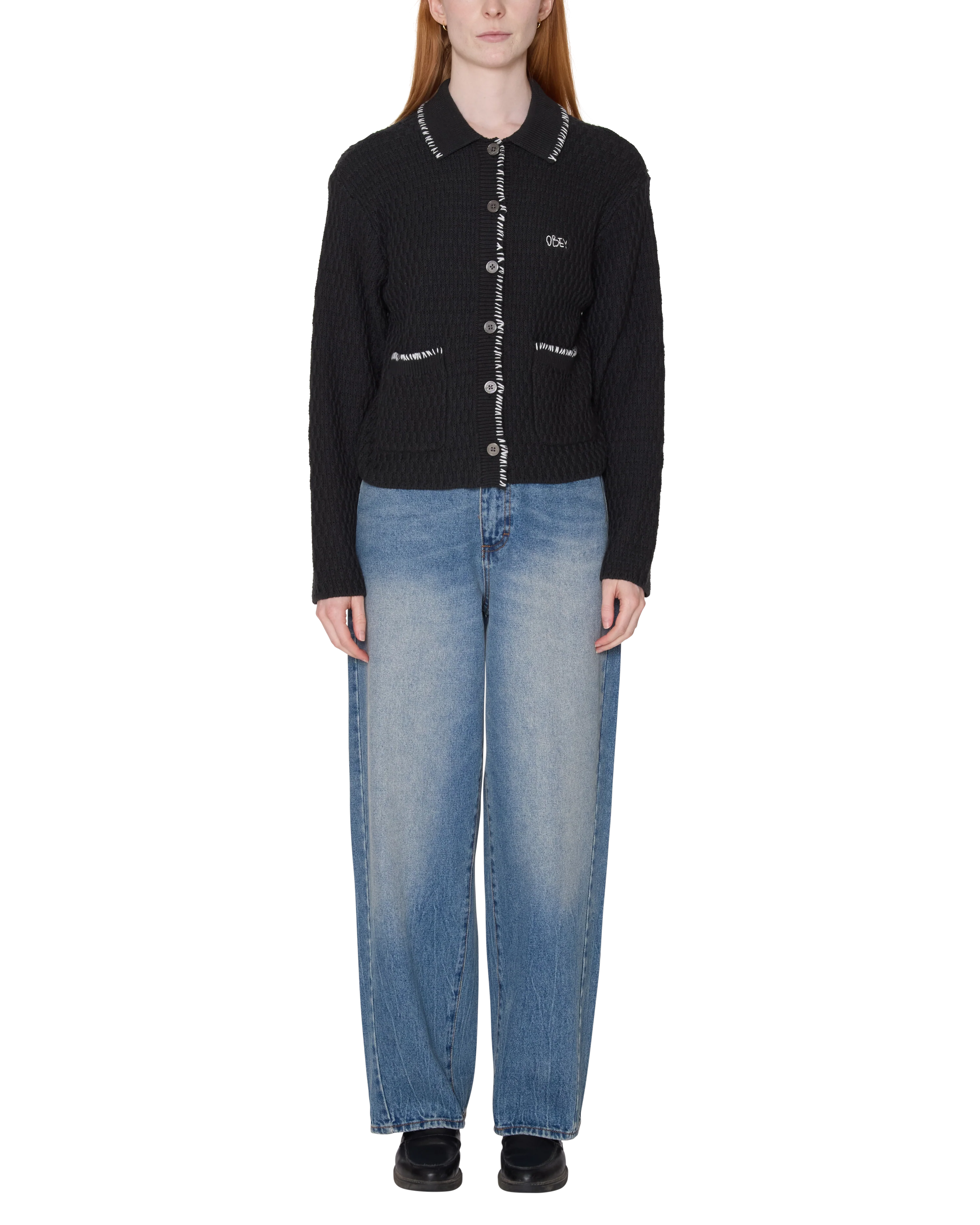 AMELIE BUTTON DOWN SWEATER - Image 4