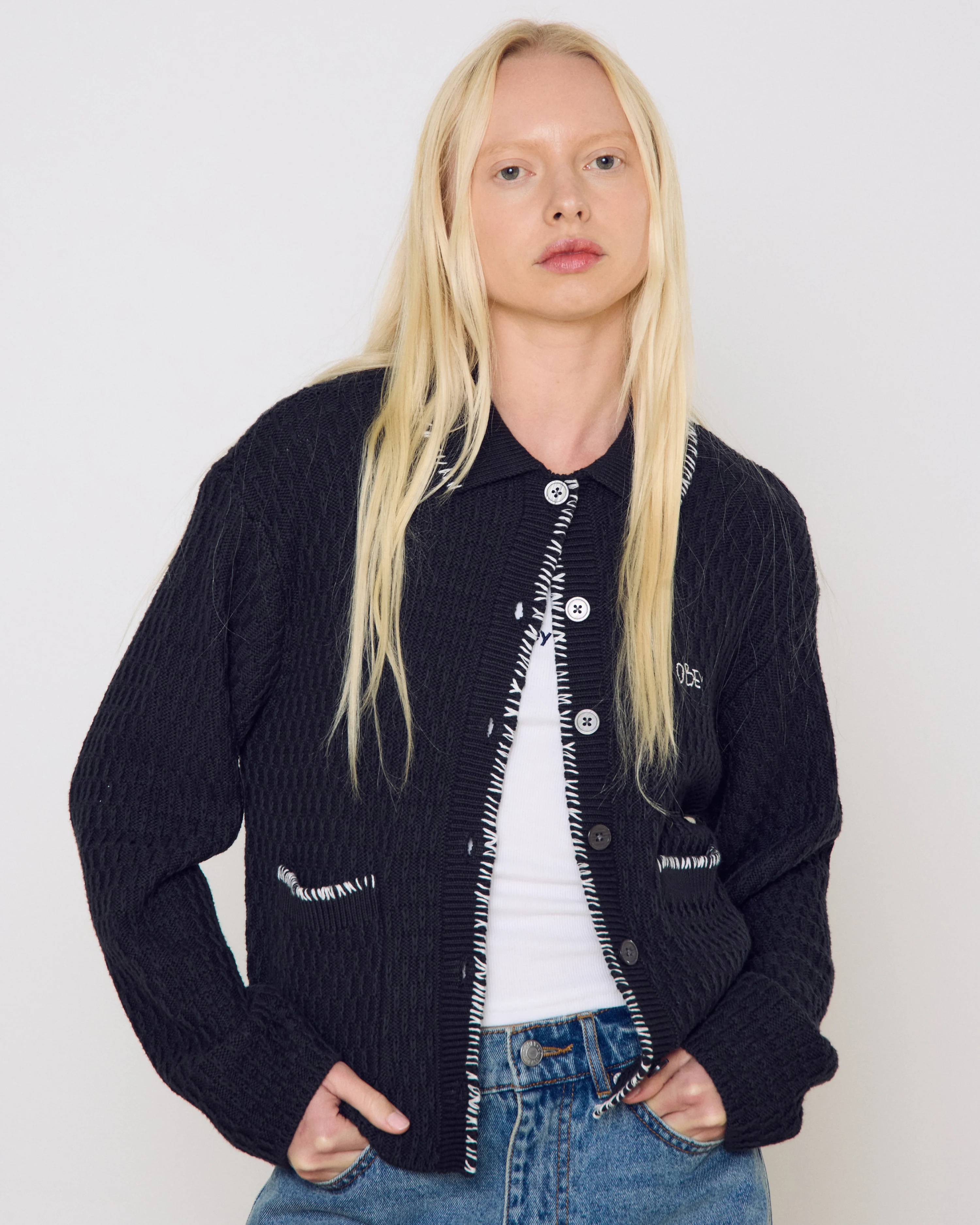 AMELIE BUTTON DOWN SWEATER - Image 5