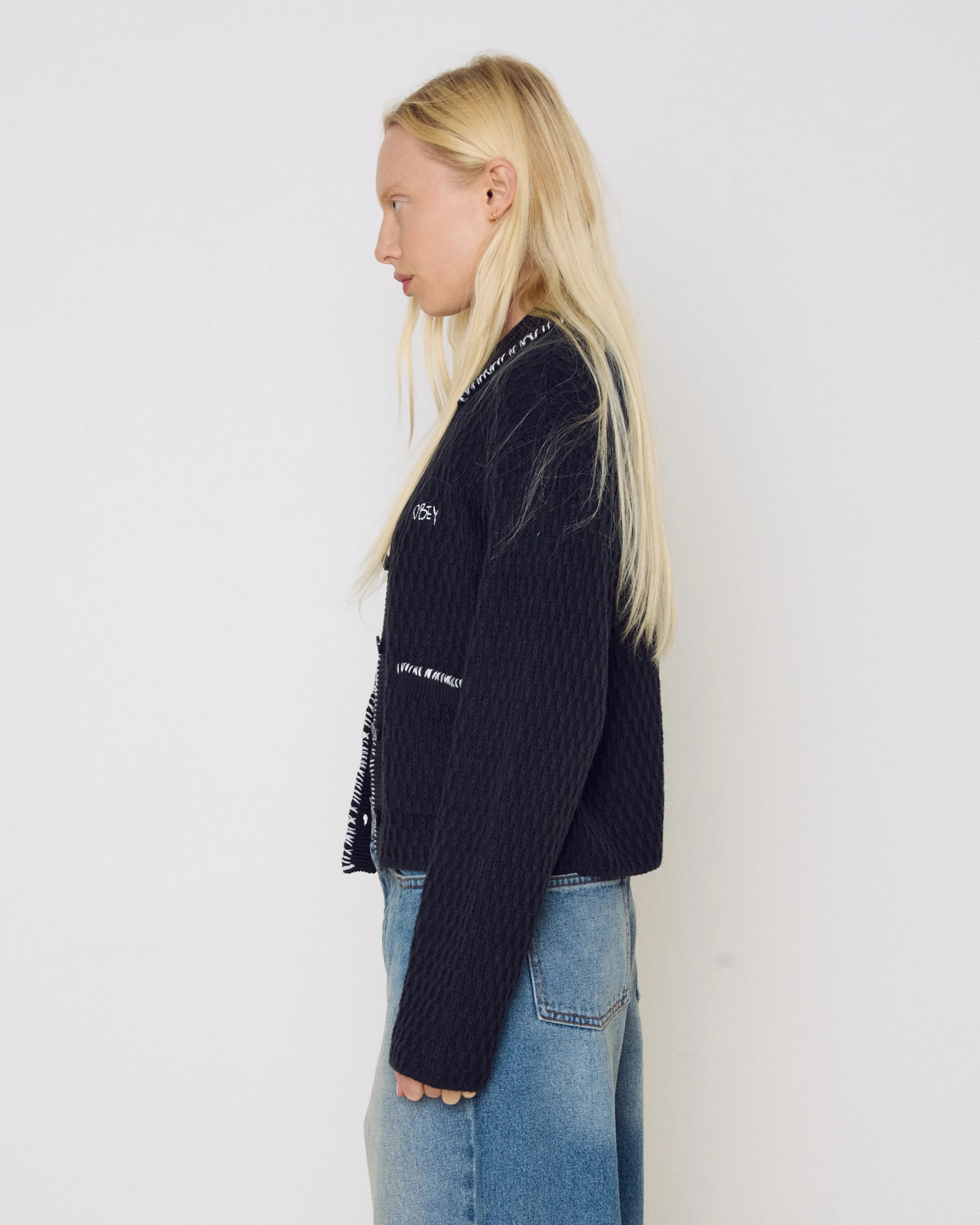 AMELIE BUTTON DOWN SWEATER - Image 6