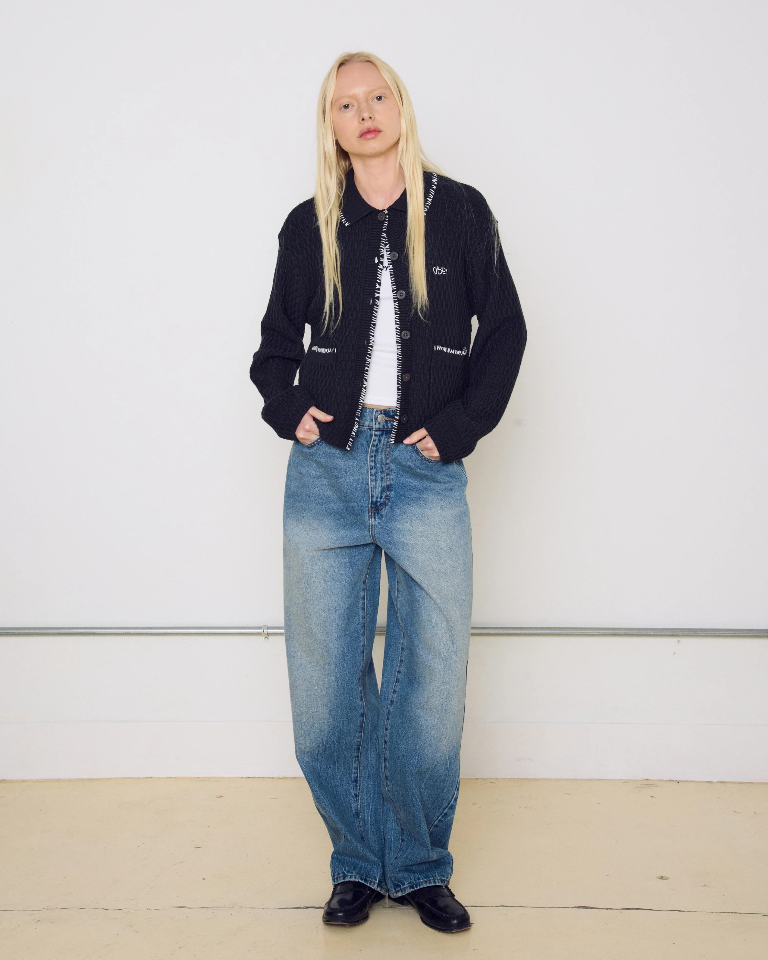 AMELIE BUTTON DOWN SWEATER - Image 7