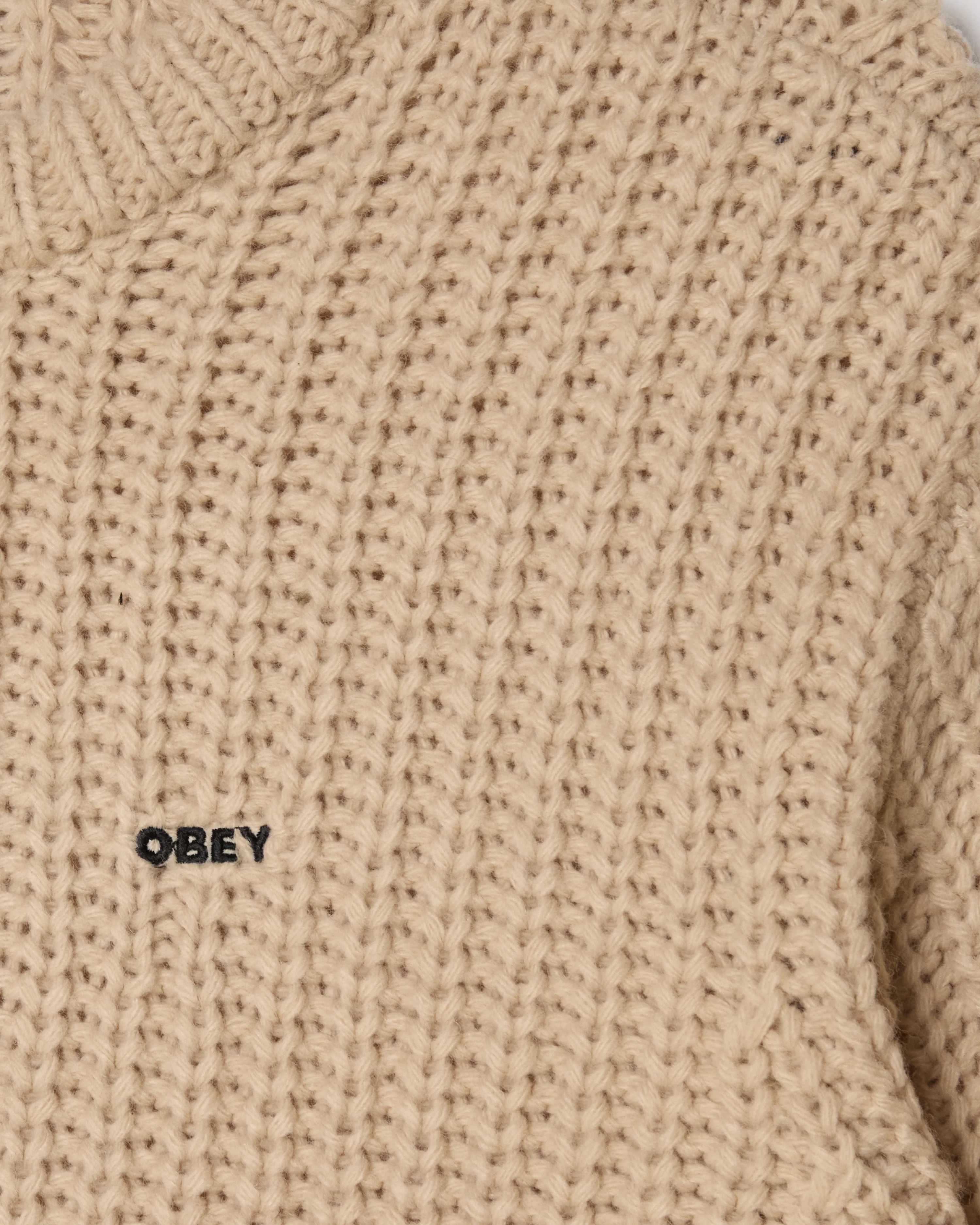 OBEY BOLD CHUNKY SWEATER - Image 3