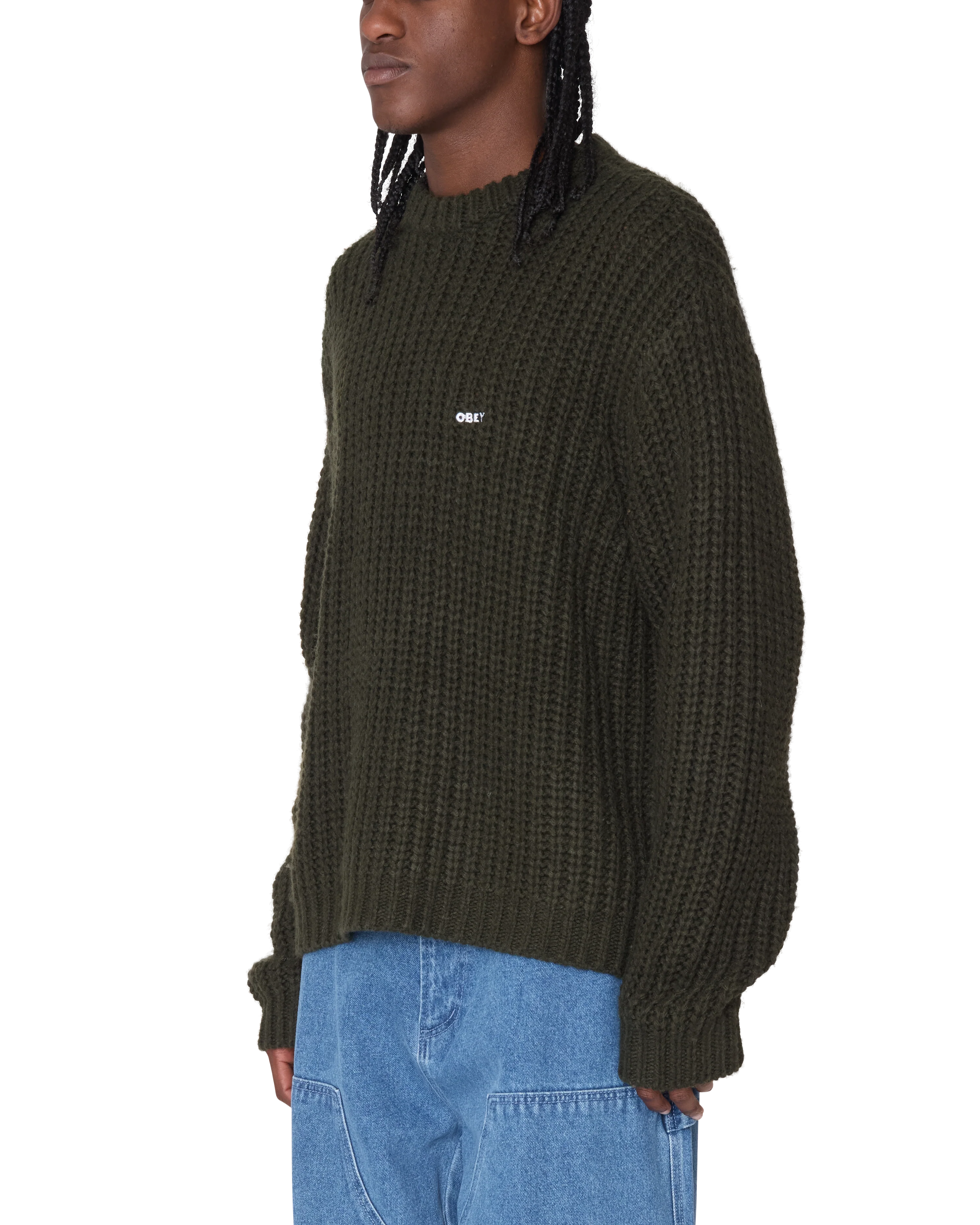 OBEY BOLD CHUNKY SWEATER - Image 5