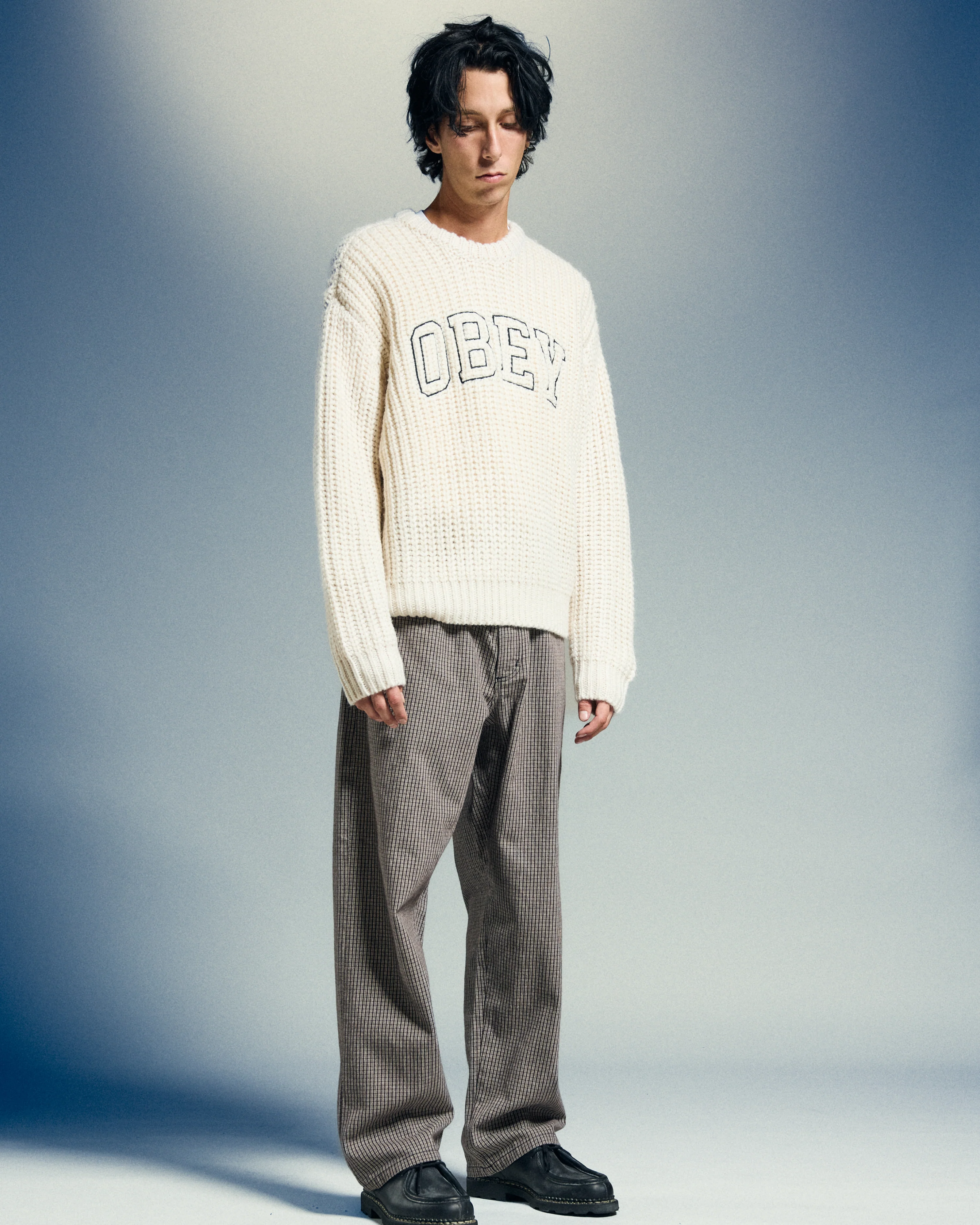 CLASSIC BAGGY PLAID DENIM - Image 4