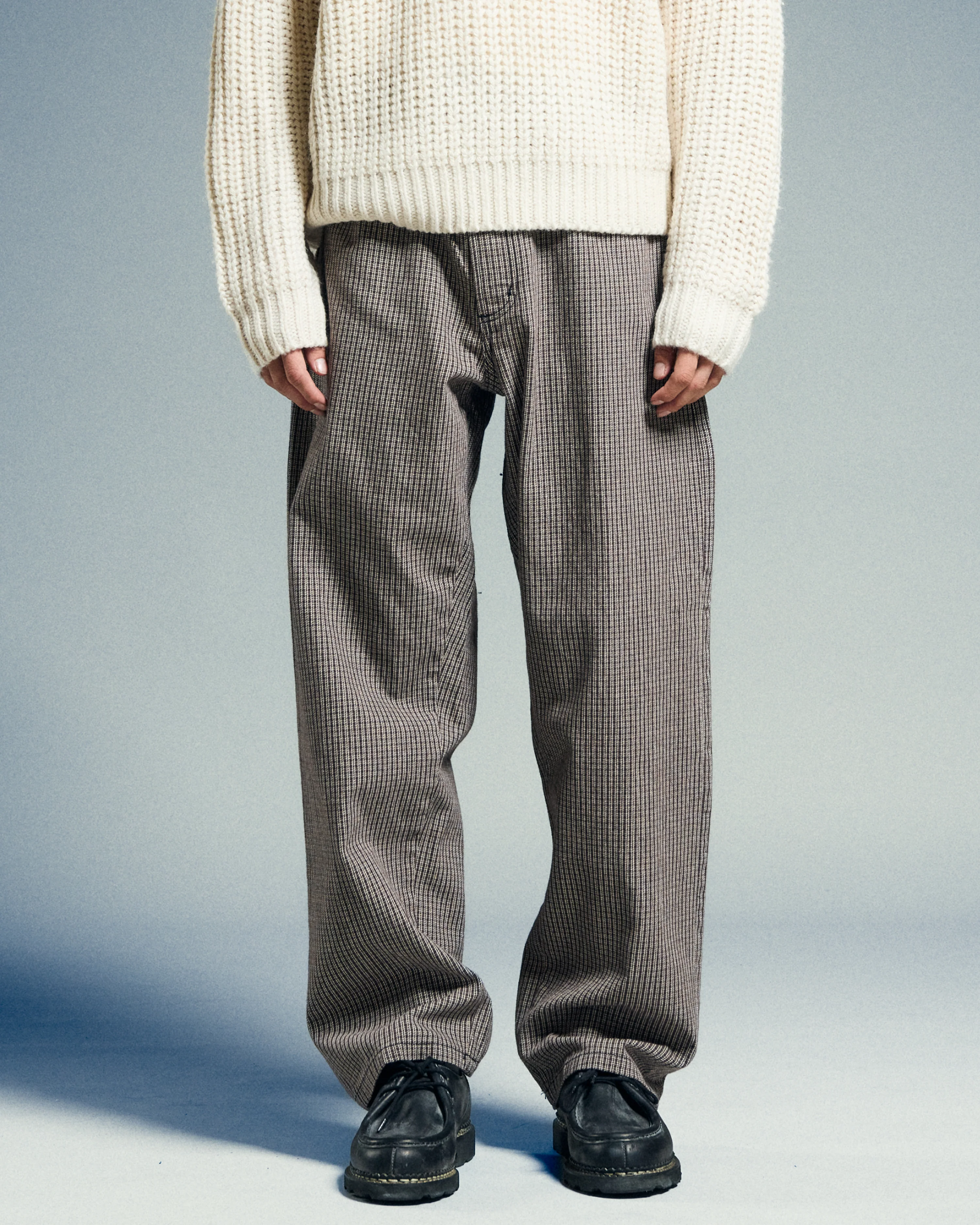 CLASSIC BAGGY PLAID DENIM - Image 5