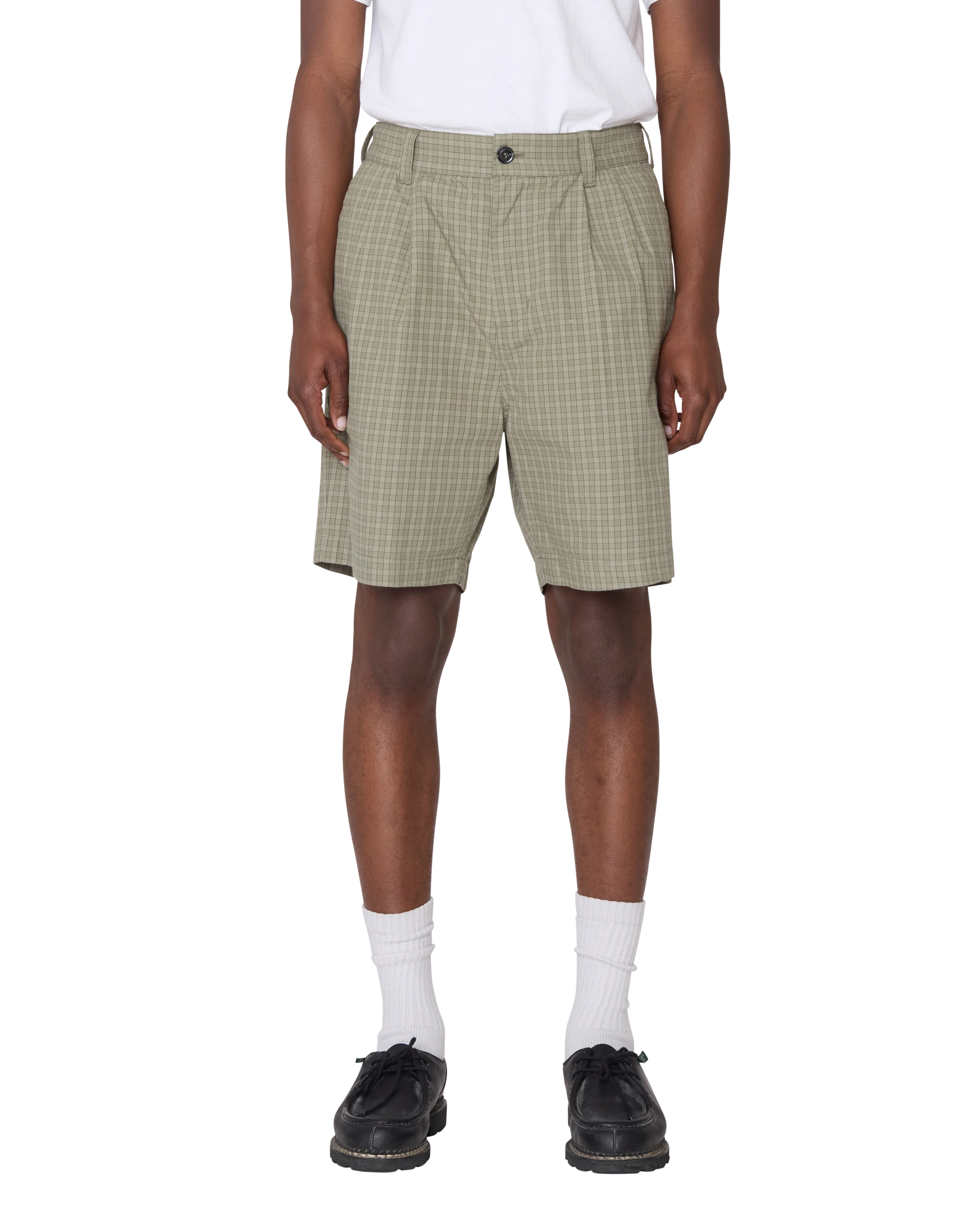 COEN PLEATED PLAID SHORT - Image 4