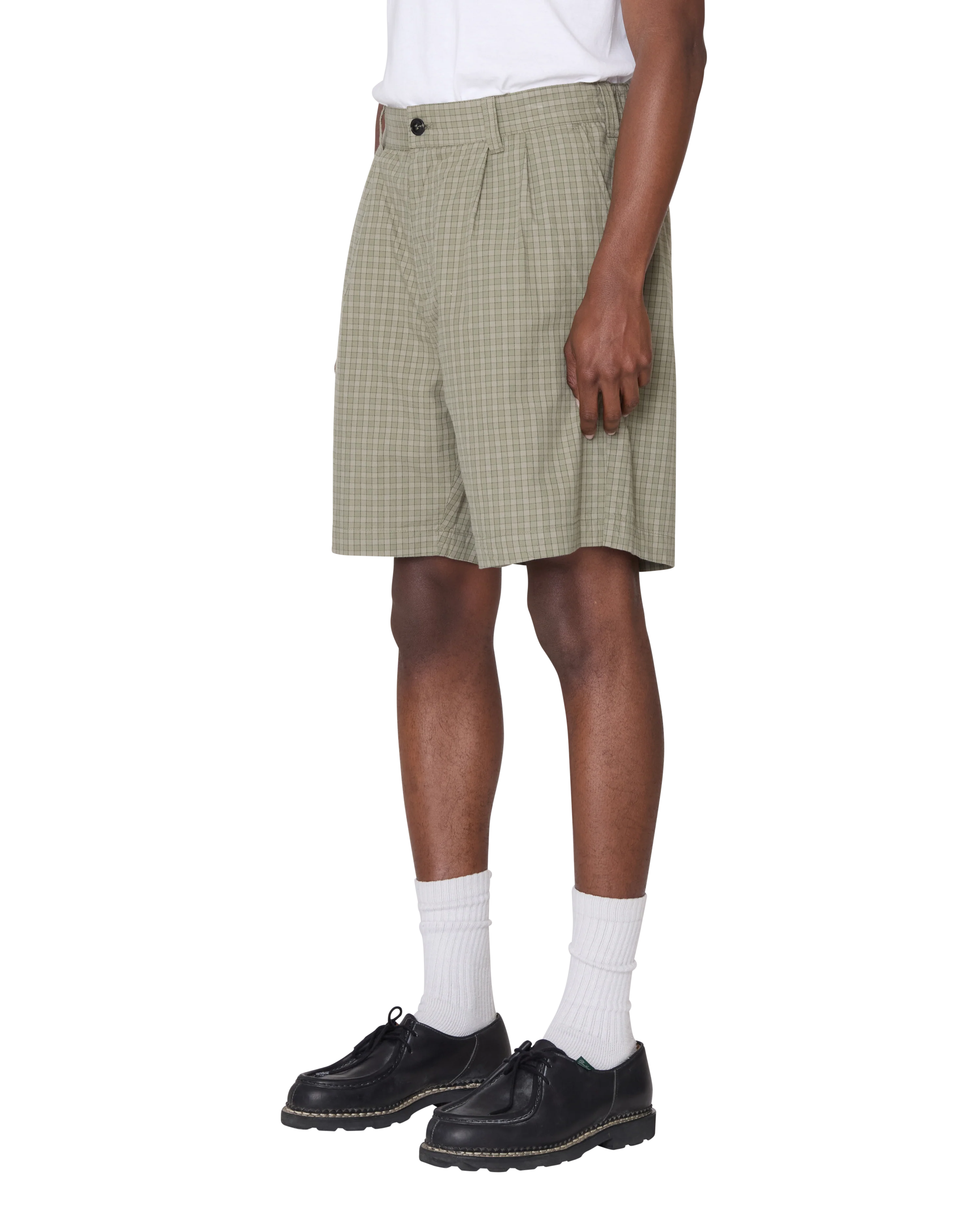 COEN PLEATED PLAID SHORT - Image 5