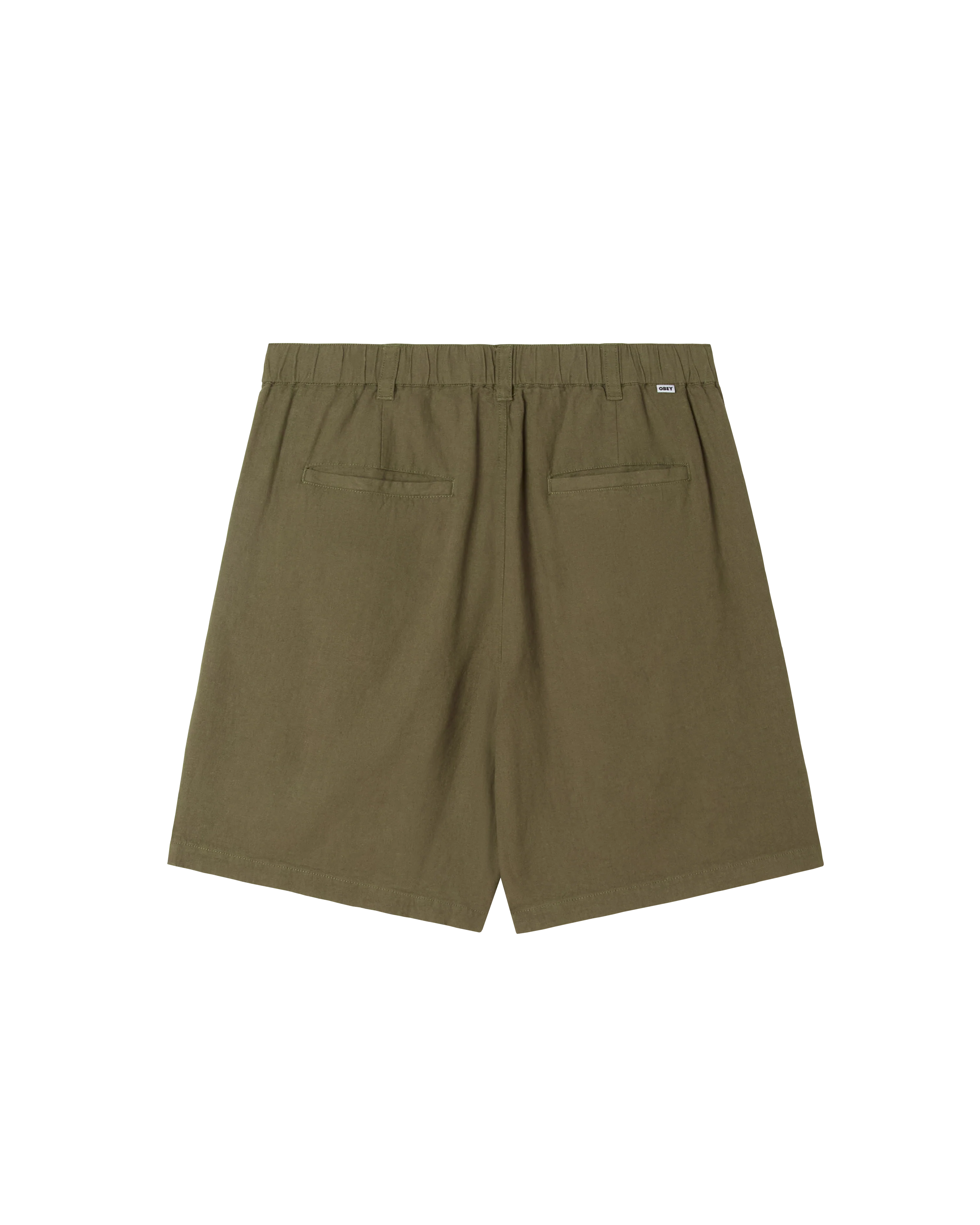 FOSTER PLEATED LINEN SHORT - Image 2