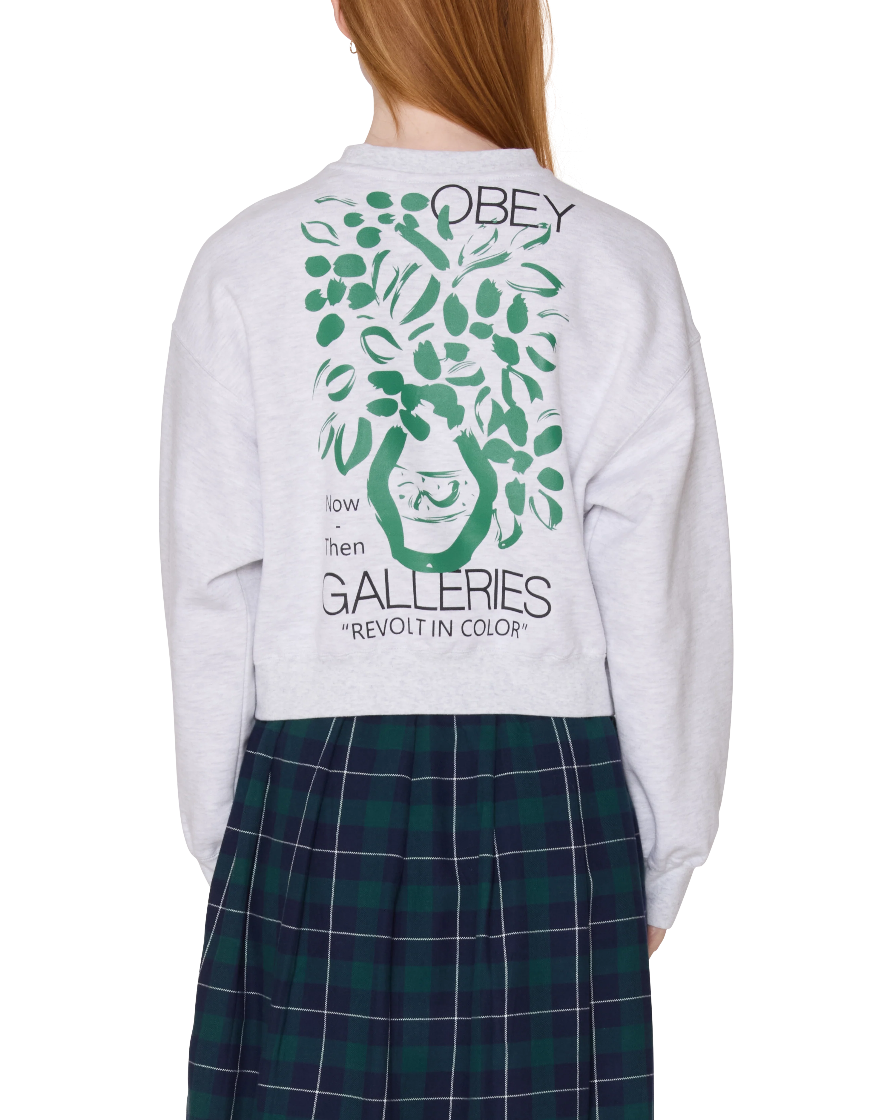 GALLERIES CROPPED CREWNECK - Image 3