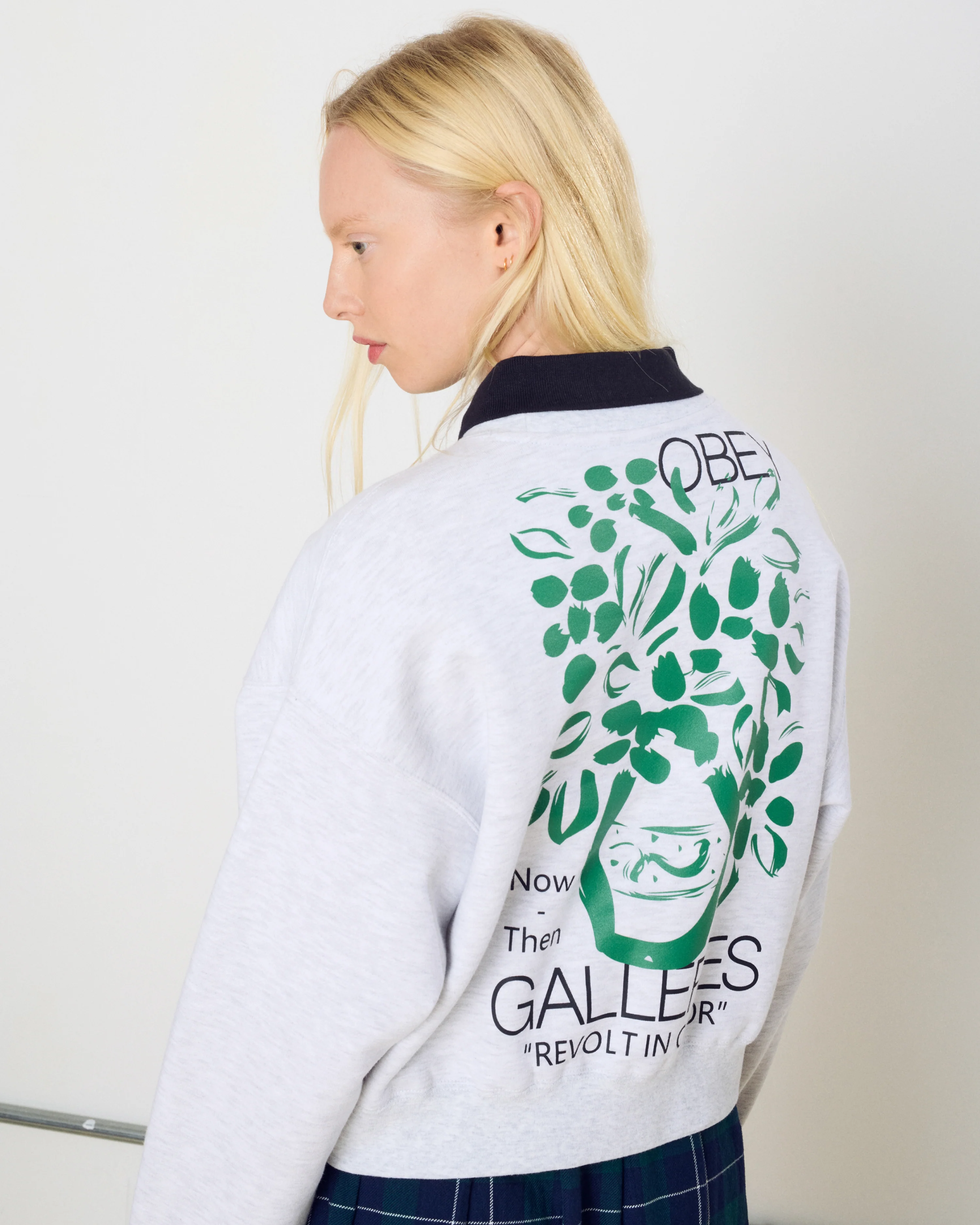 GALLERIES CROPPED CREWNECK - Image 5