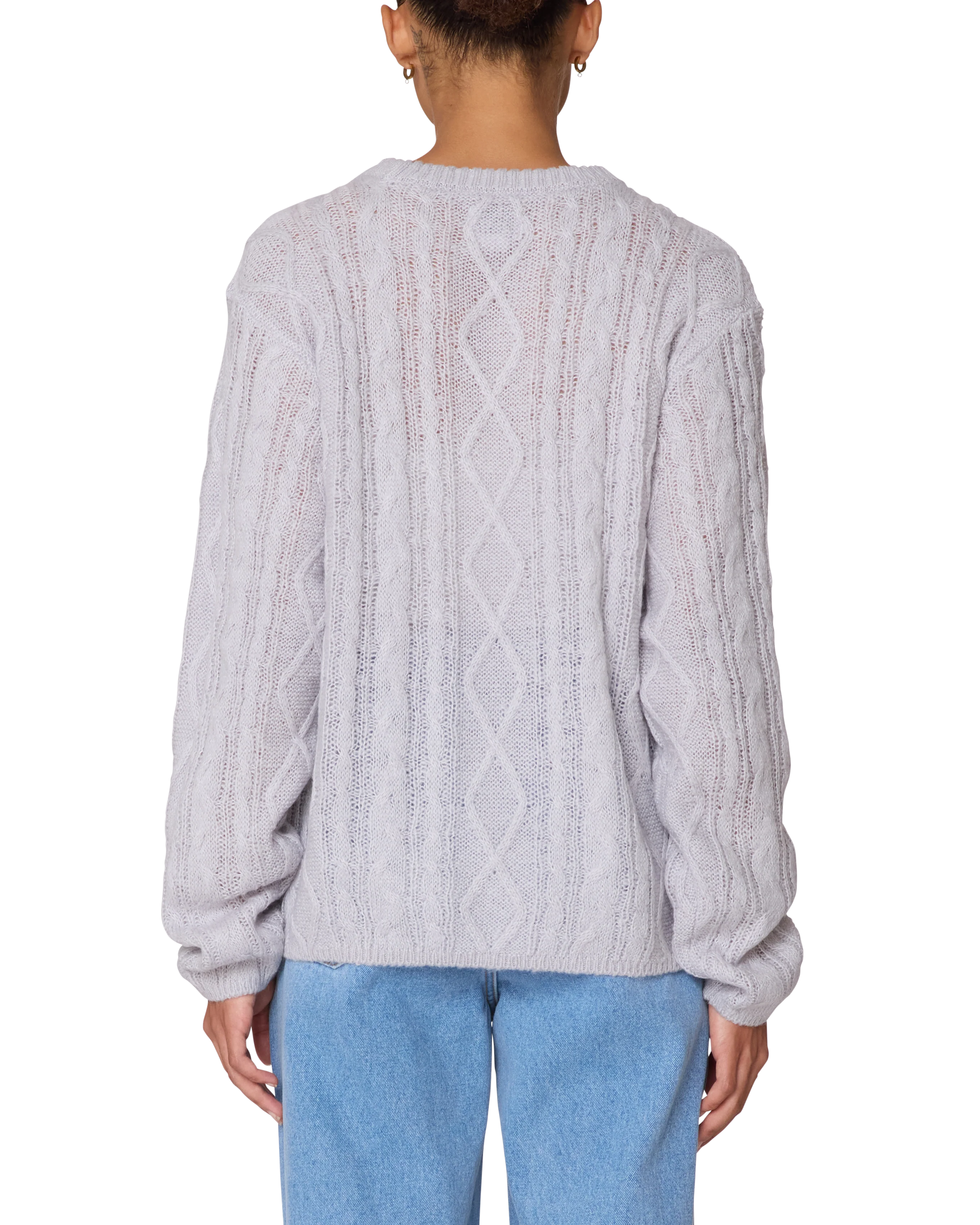 ISABELLA LOOSE CABLE SWEATER - Image 3