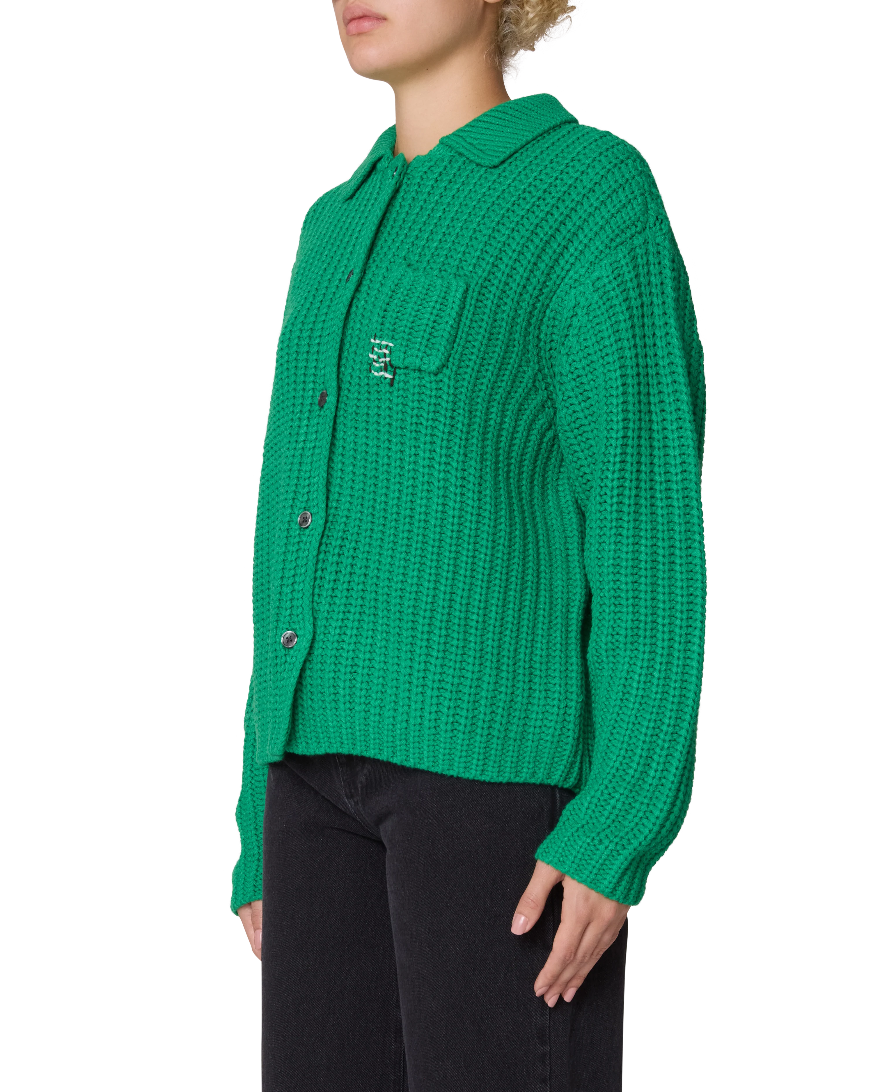 JULIAN BUTTON DOWN SWEATER - Image 2