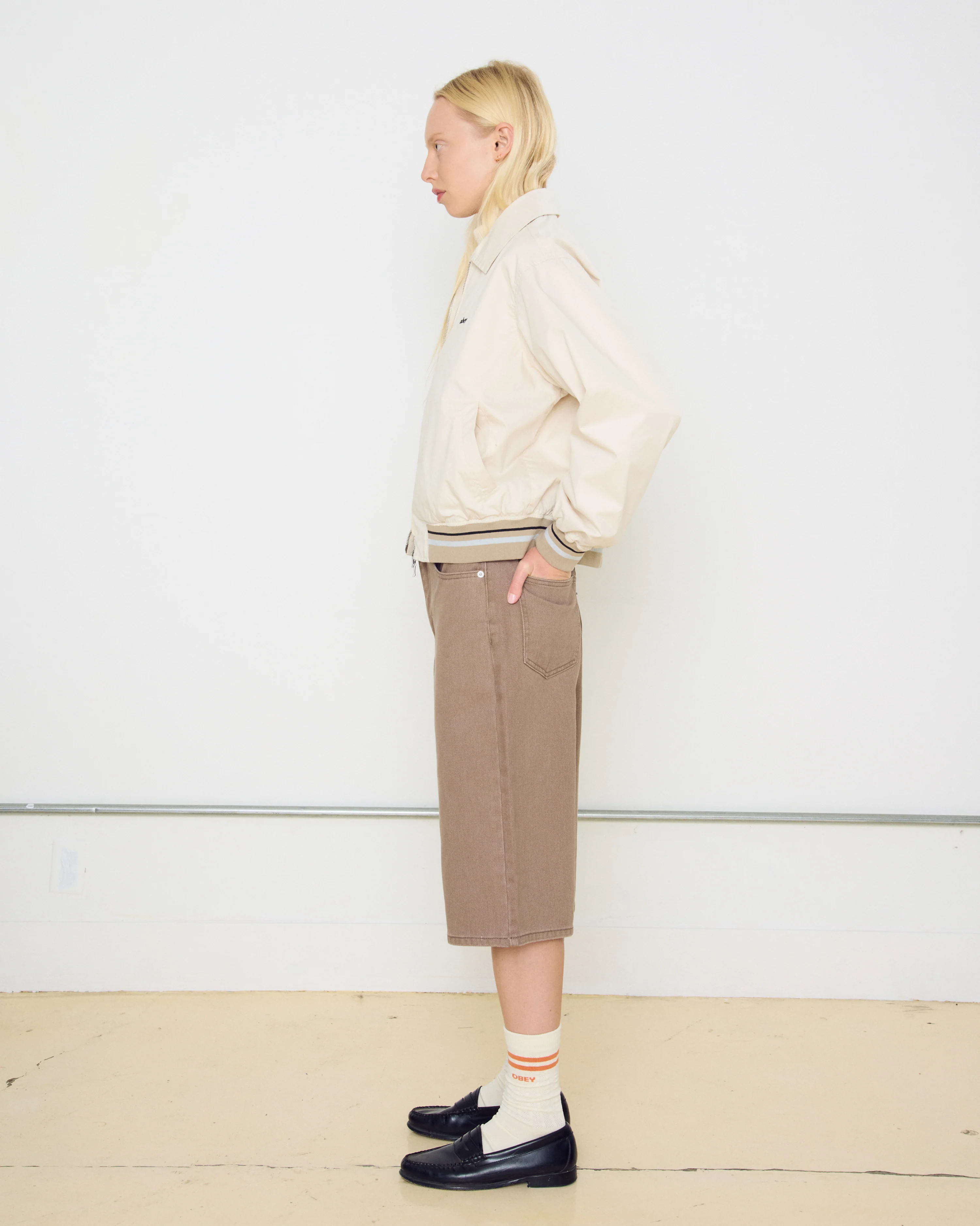 KARINA LONG DENIM SHORT - Image 5