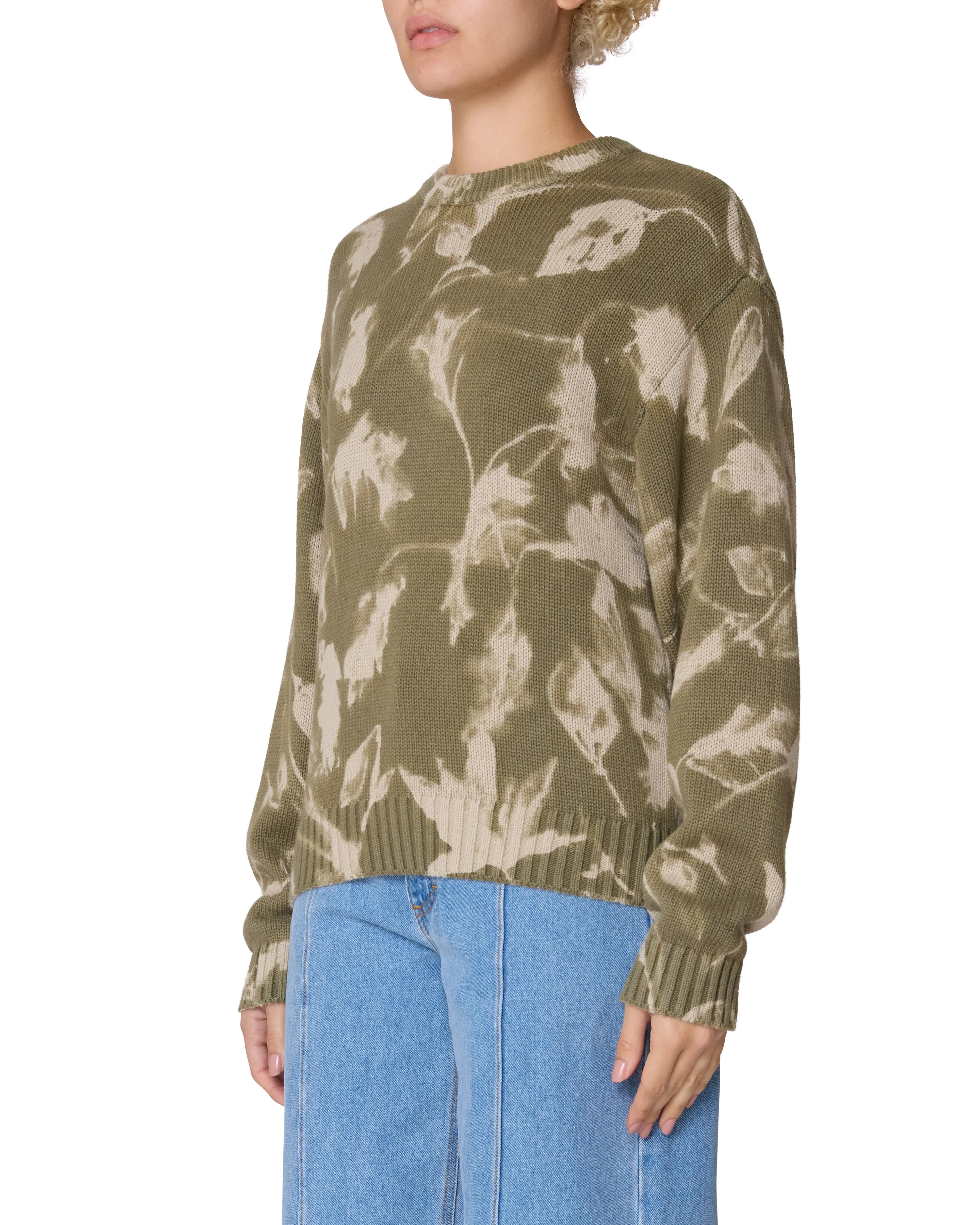 LEAVES CREW SWEATER - Image 2