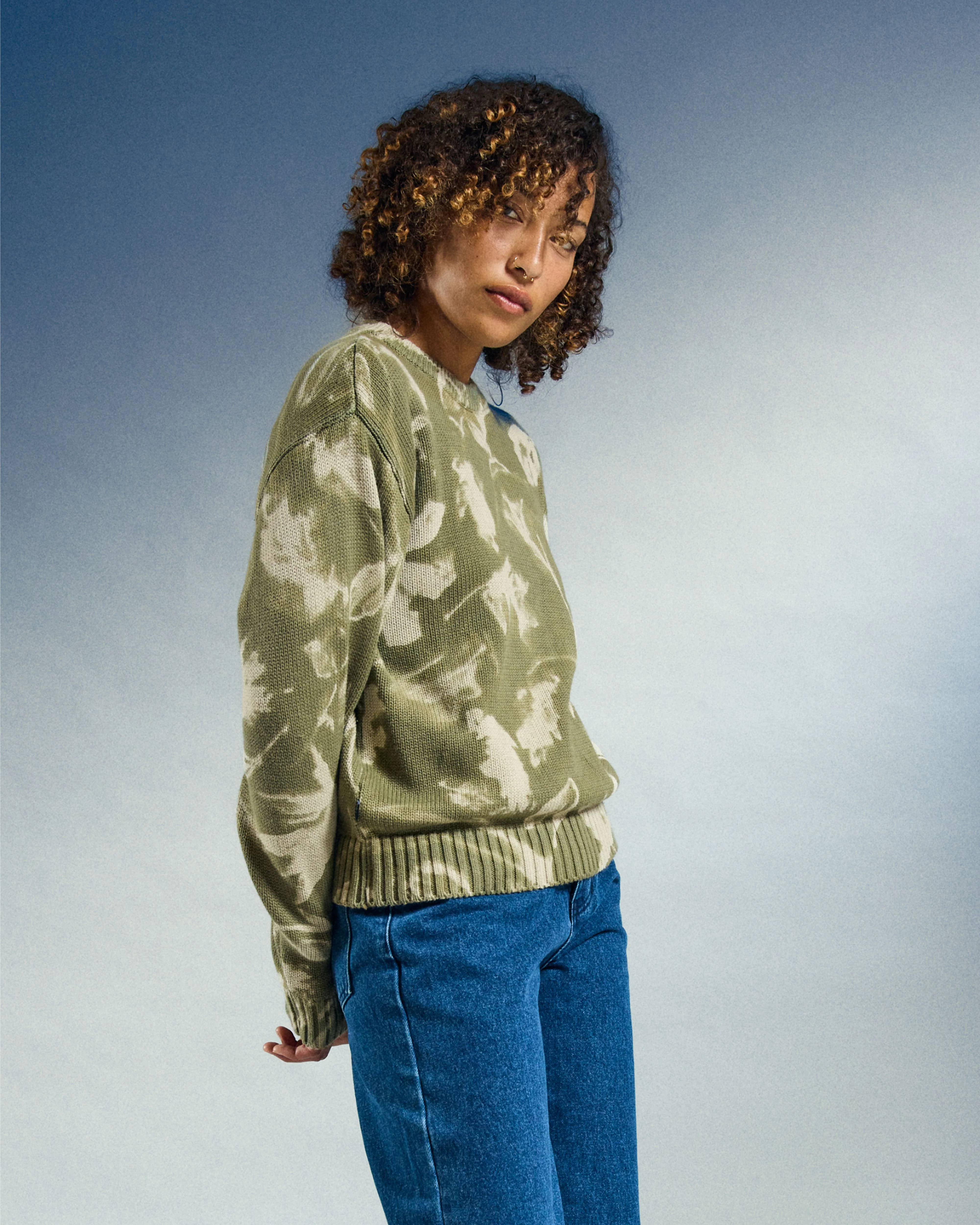 LEAVES CREW SWEATER - Image 5