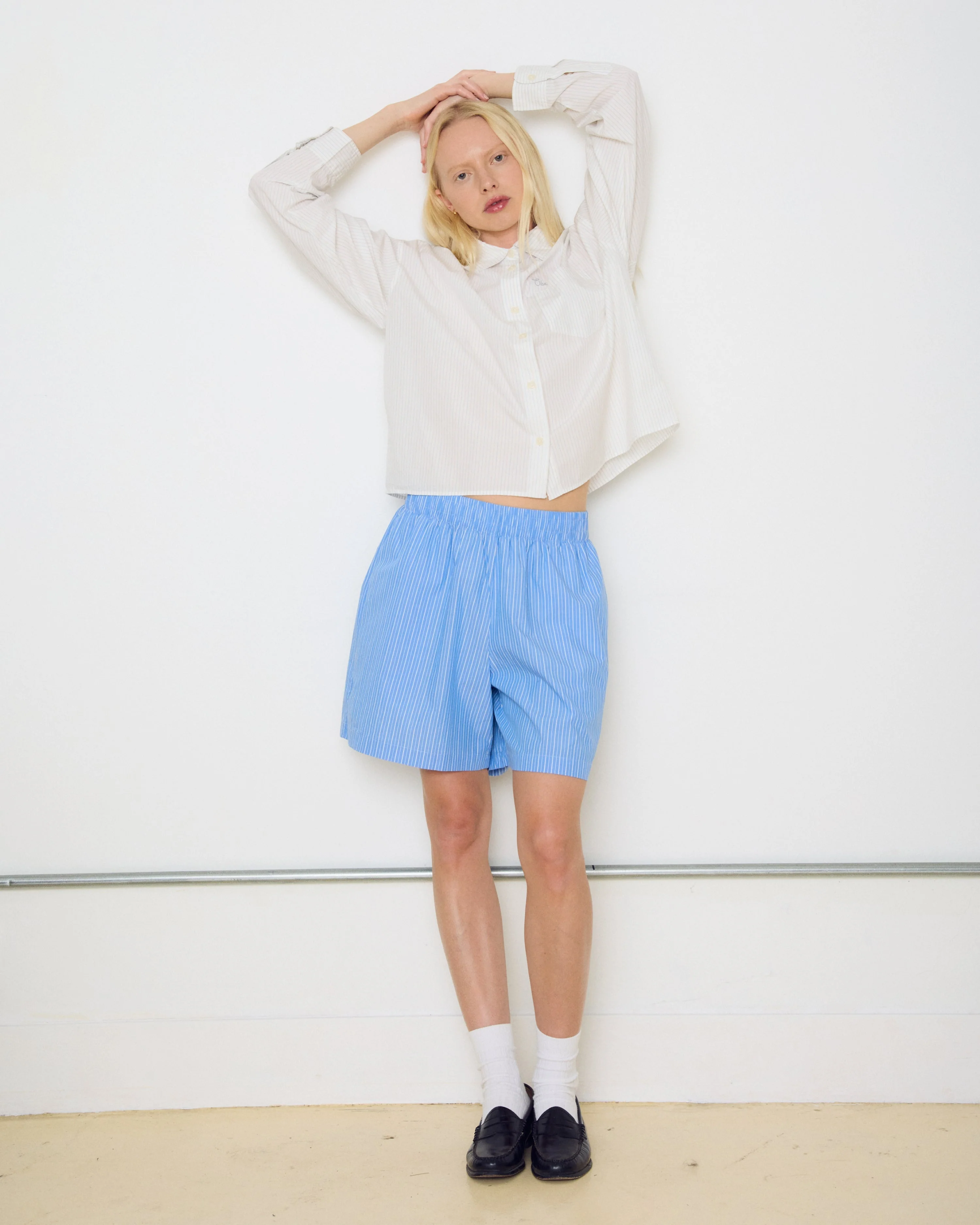 LEISURE STRIPE SHORT - Image 4