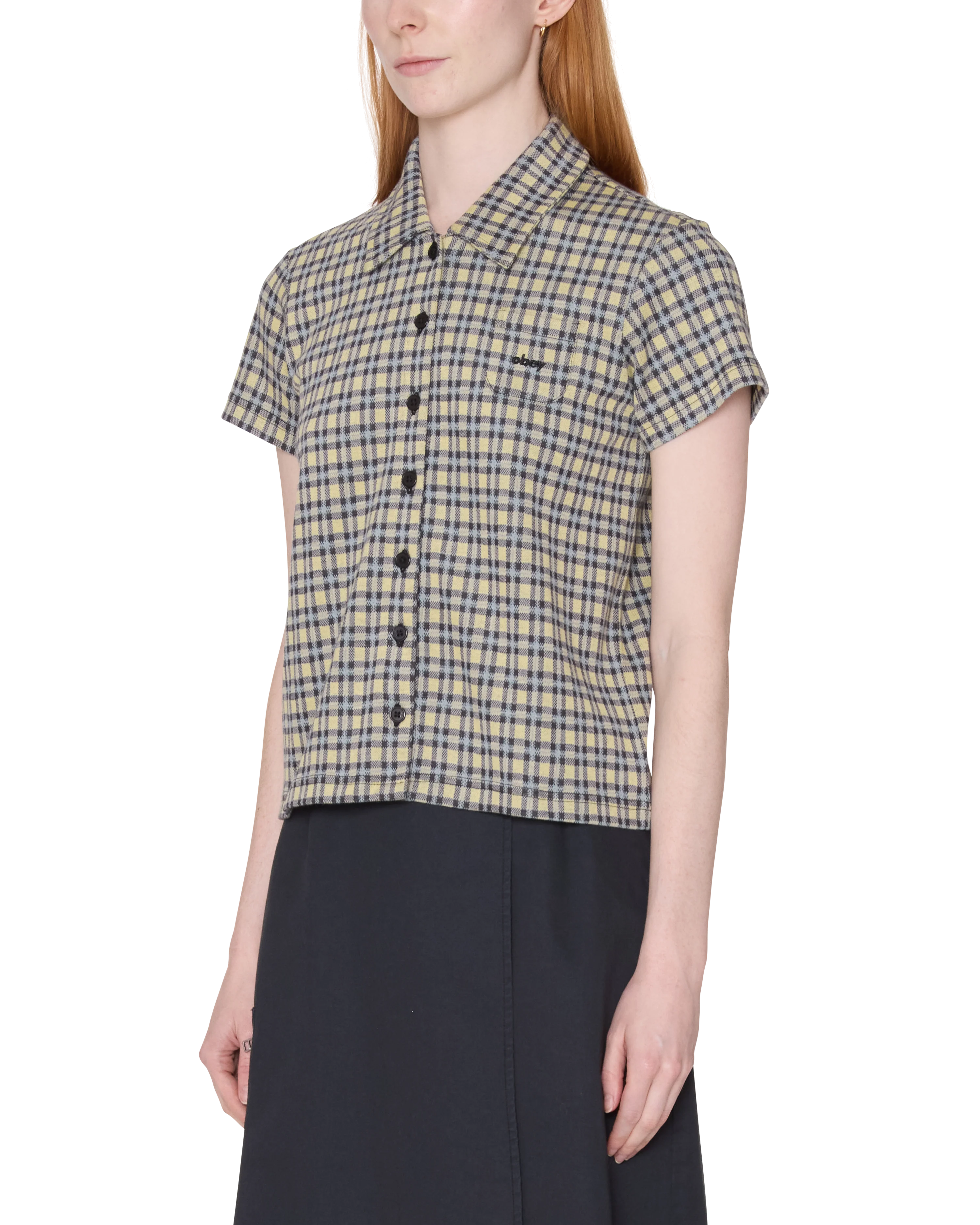 LILA MICRO CHECK POLO - Image 2