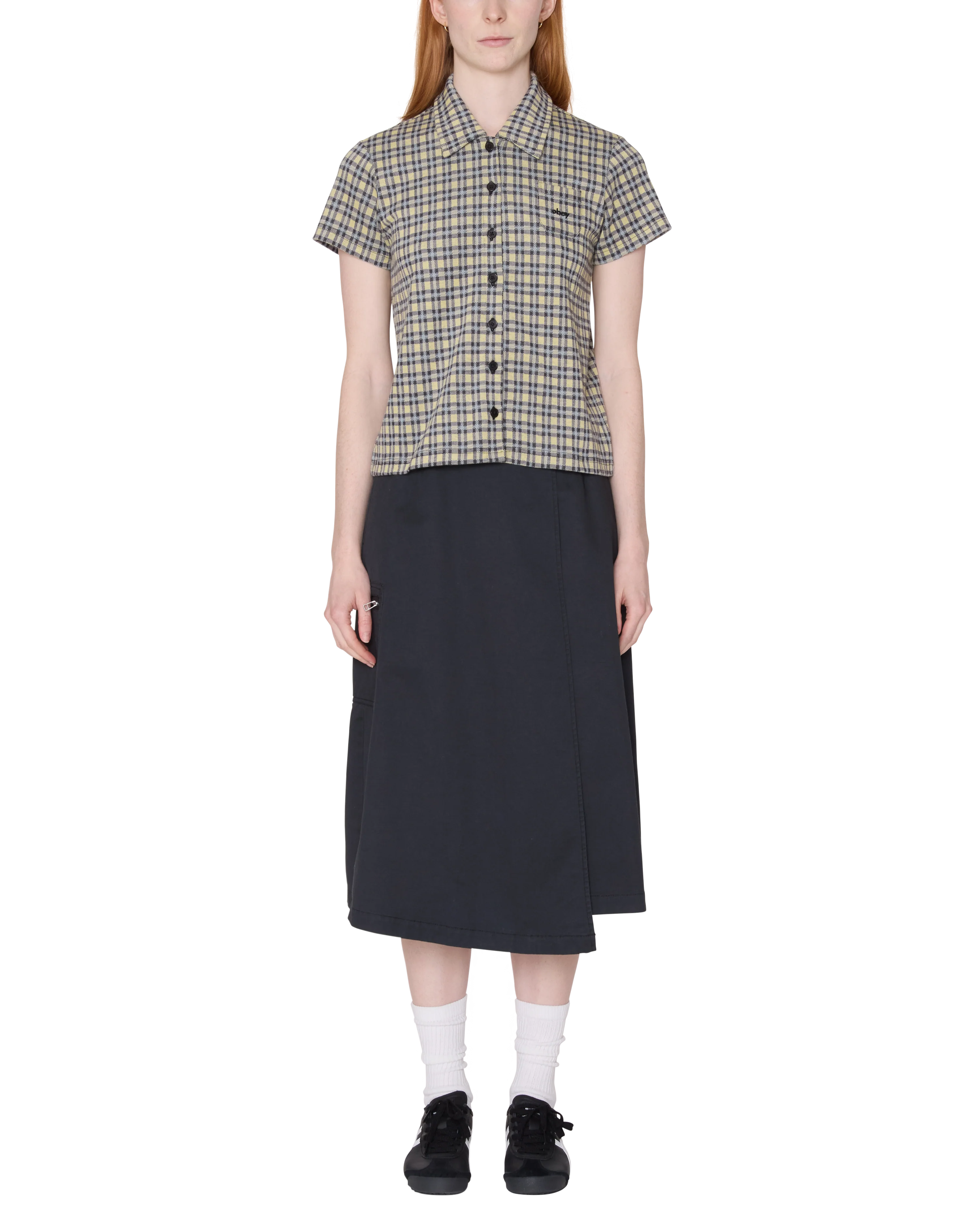 LILA MICRO CHECK POLO - Image 4