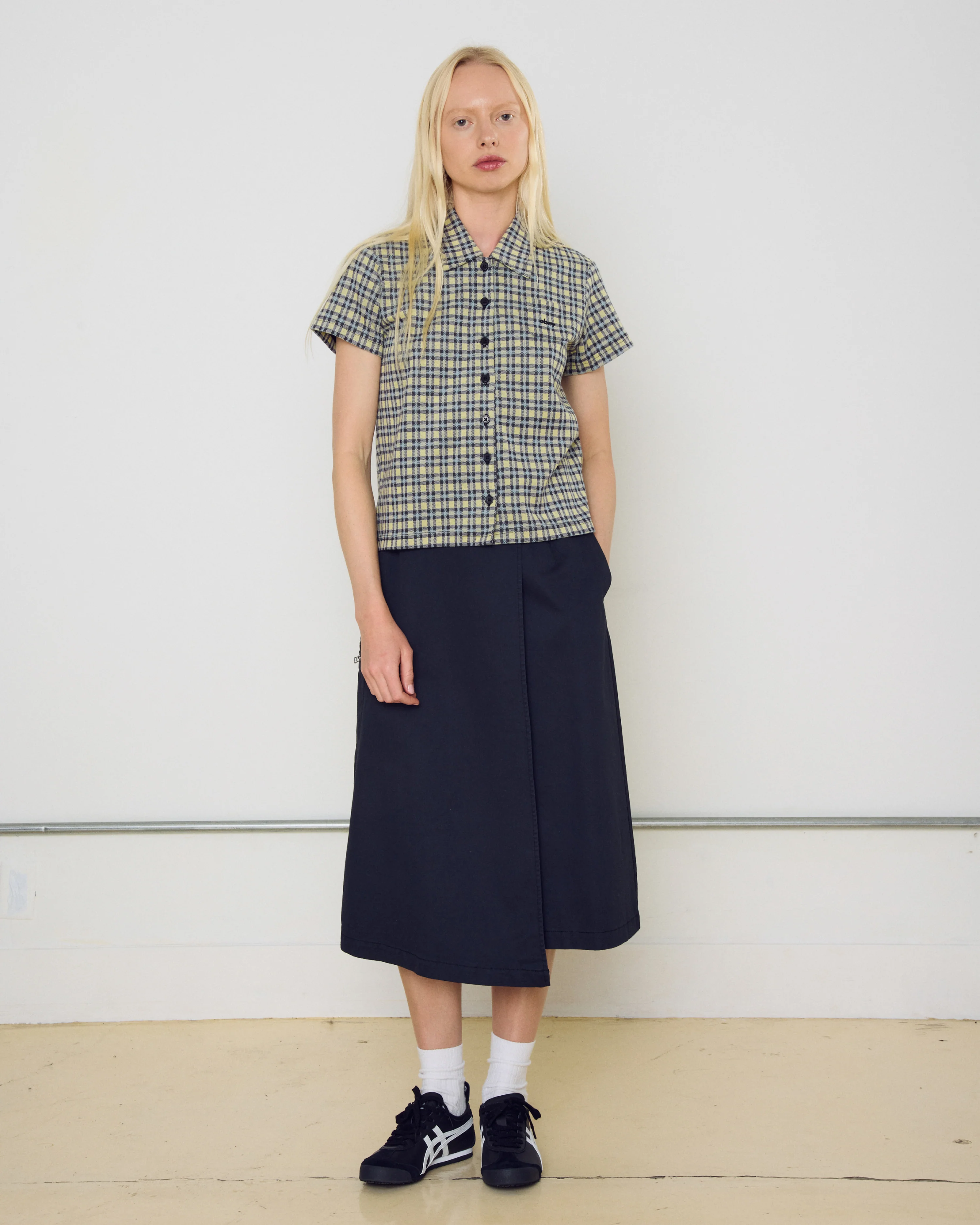 LILA MICRO CHECK POLO - Image 7
