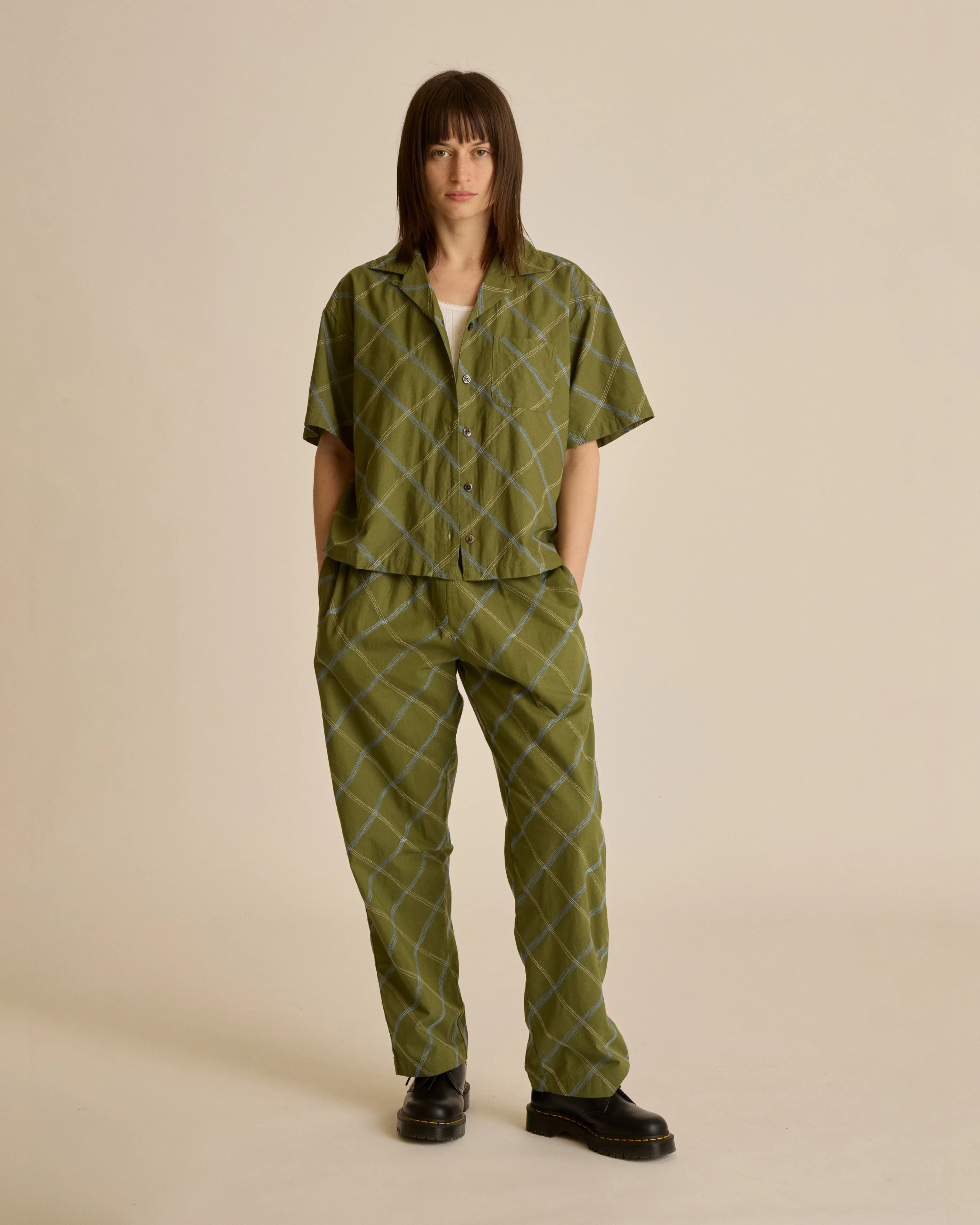 LILITH DIAMOND STITCH SS SHIRT - Image 5