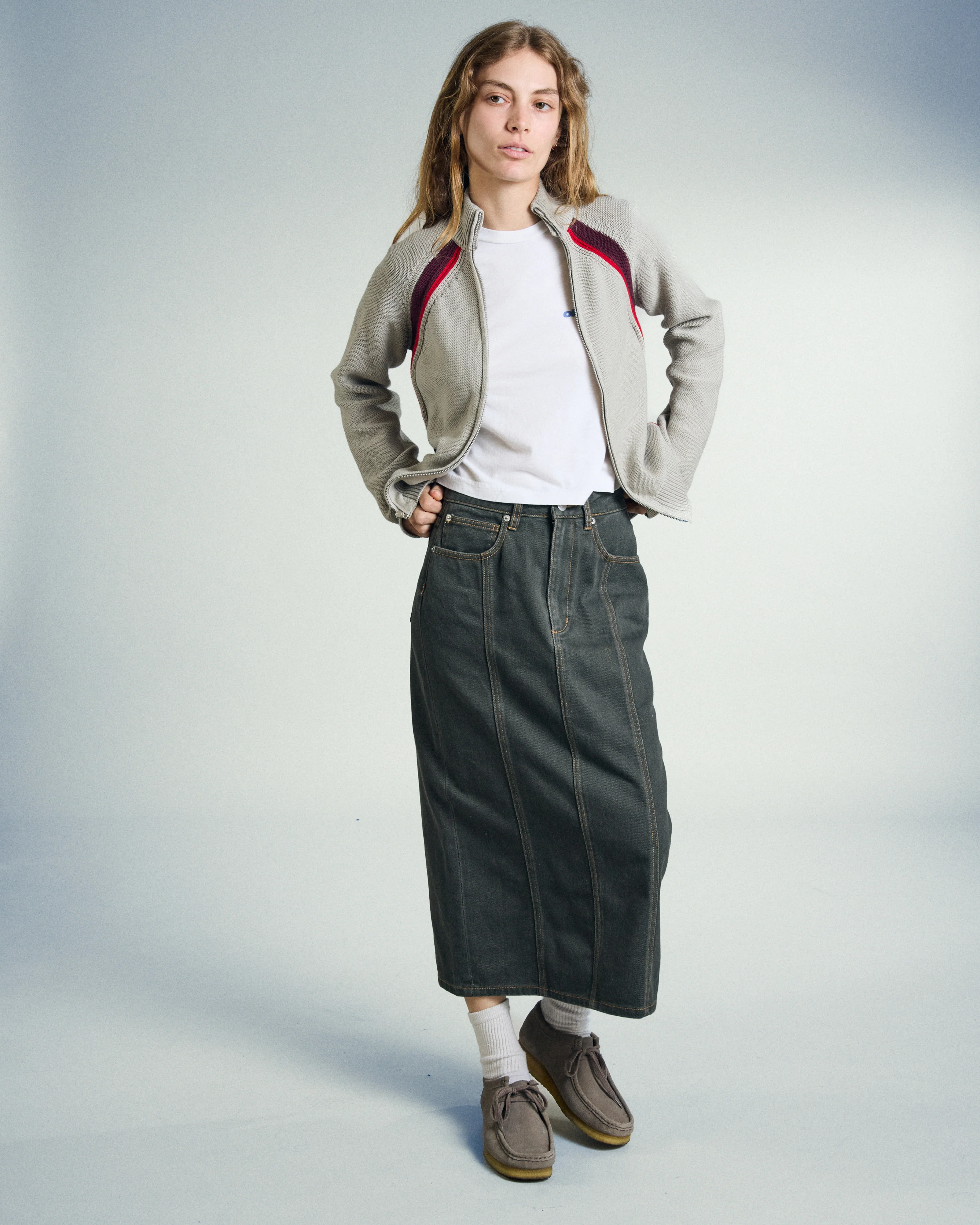 LIZZIE ZIP MOCK SWEATER - Image 5