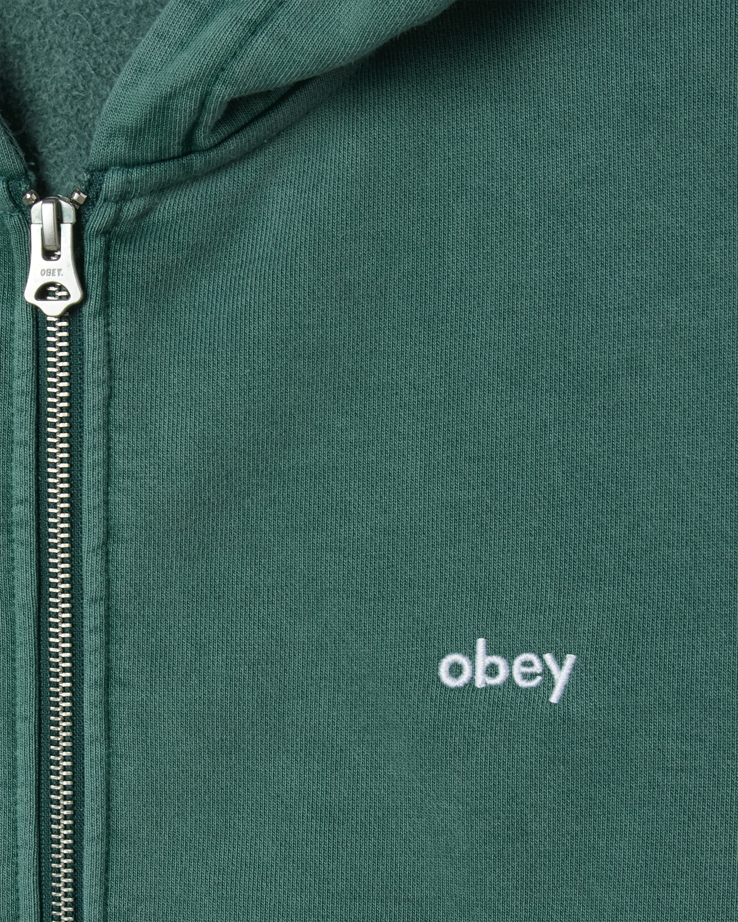 LOWERCASE PIGMENT ZIP HOOD - Image 3