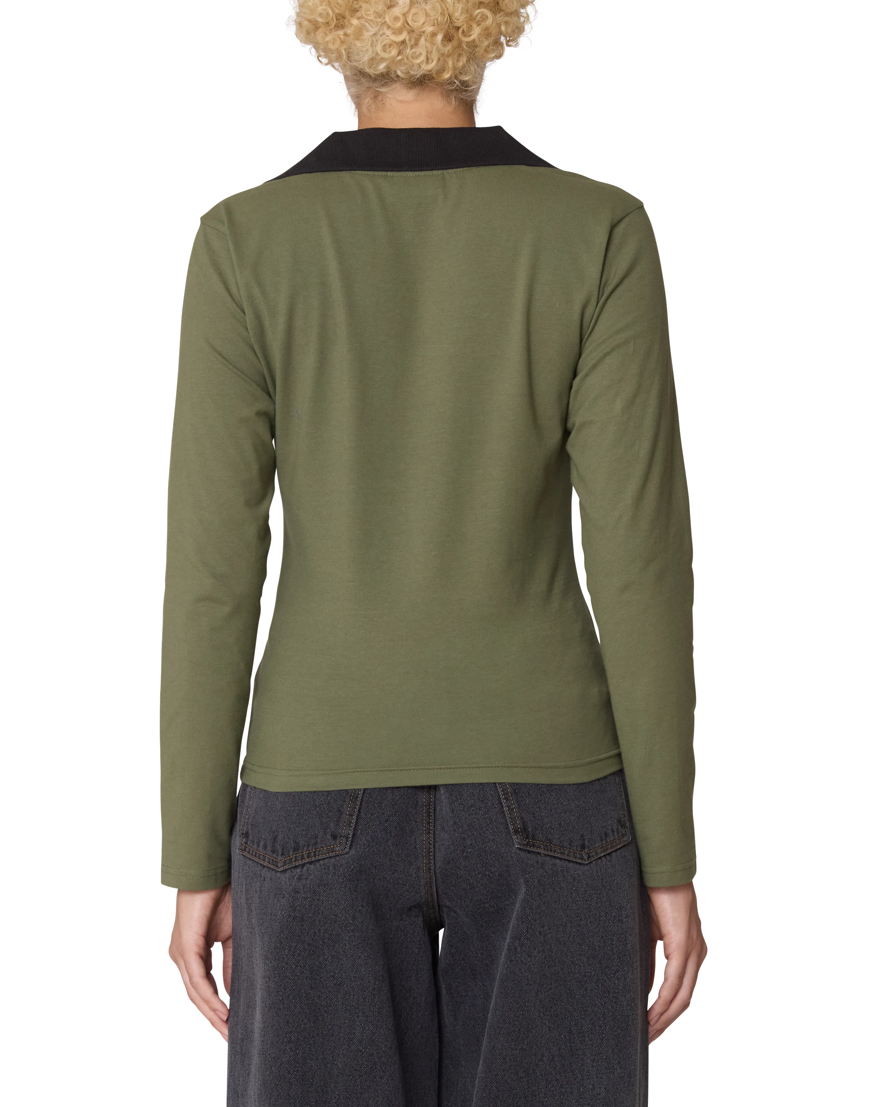 MEDEA COLLARED LS POLO - Image 3