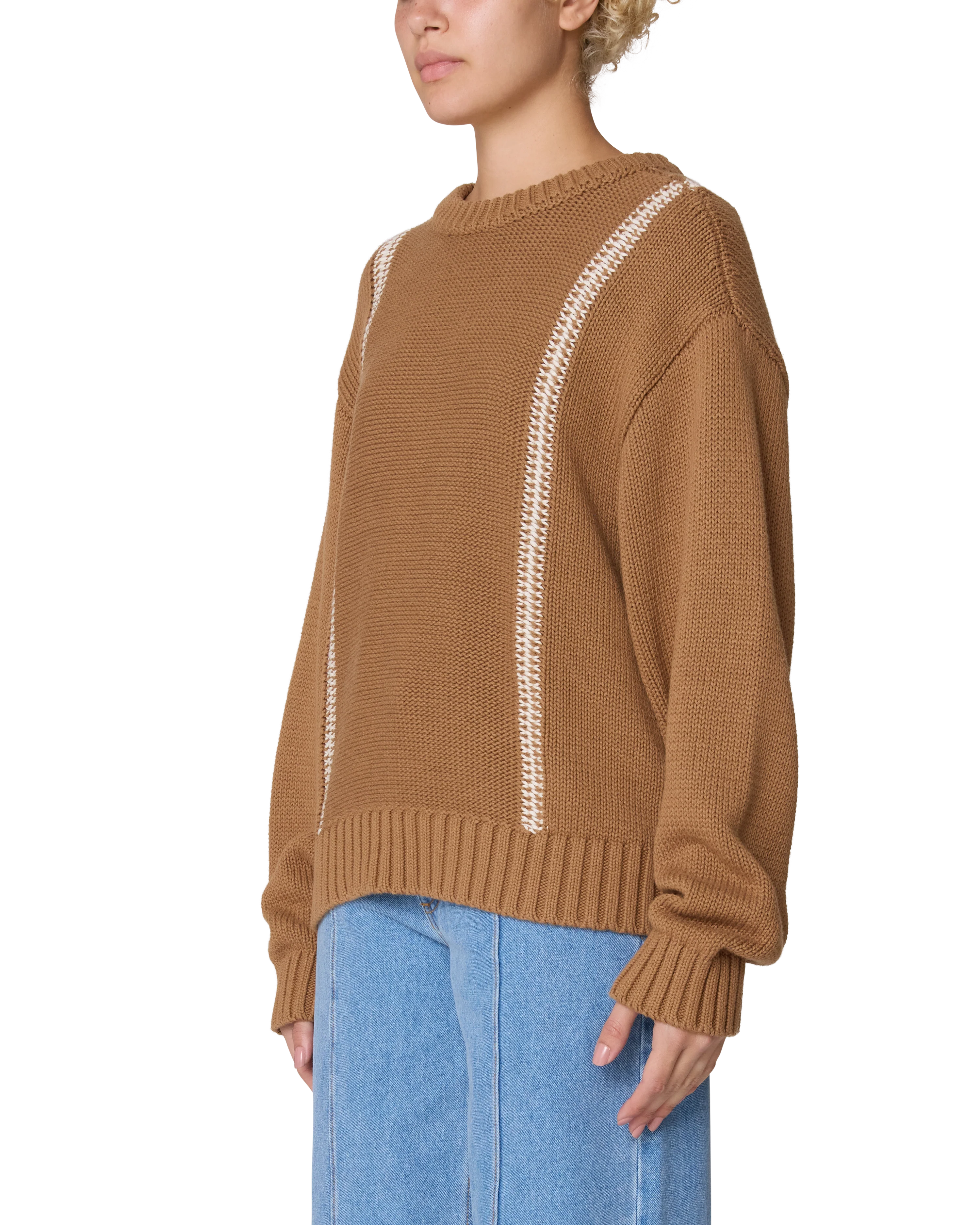 MEND STITCH CREW SWEATER - Image 2