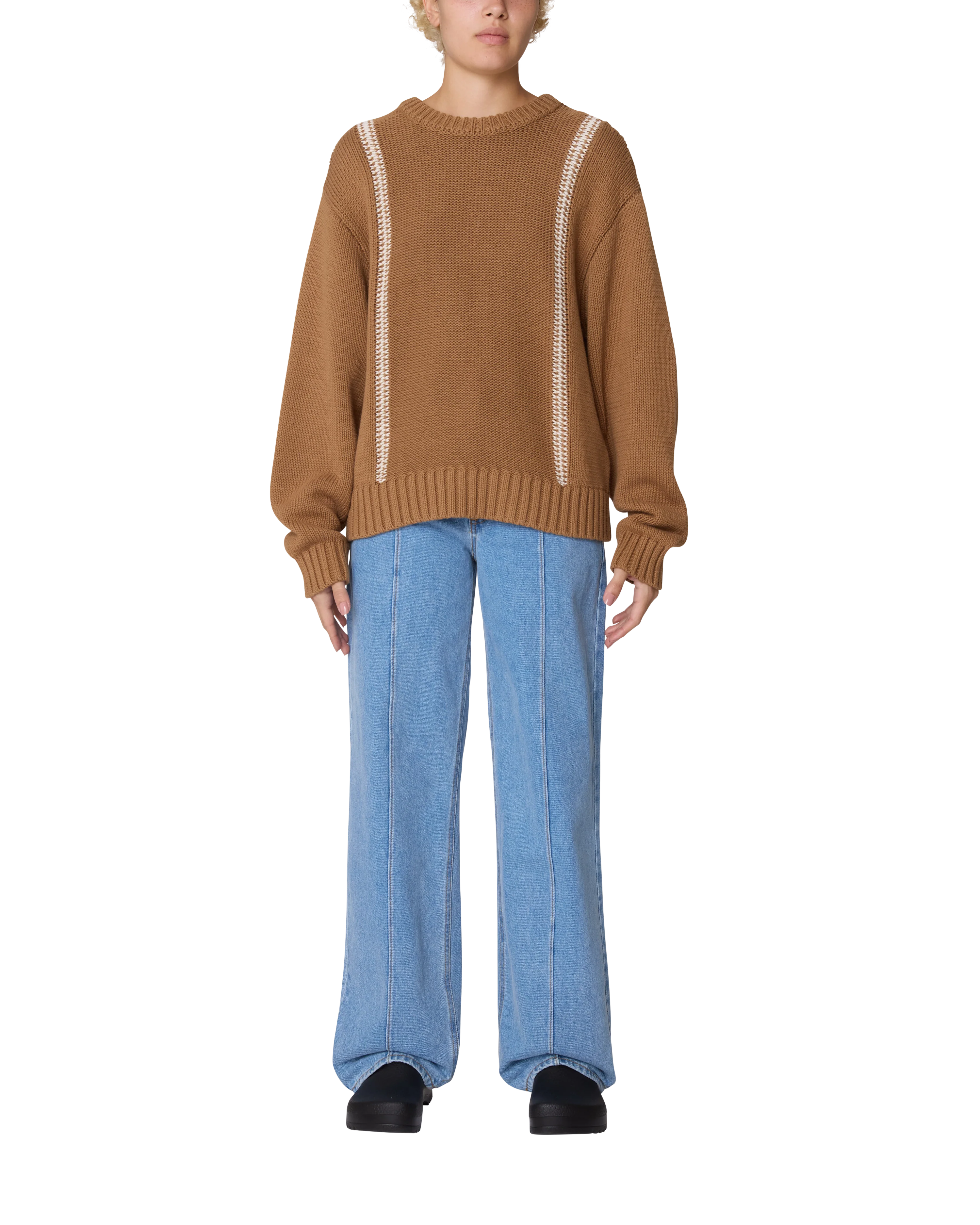 MEND STITCH CREW SWEATER - Image 4