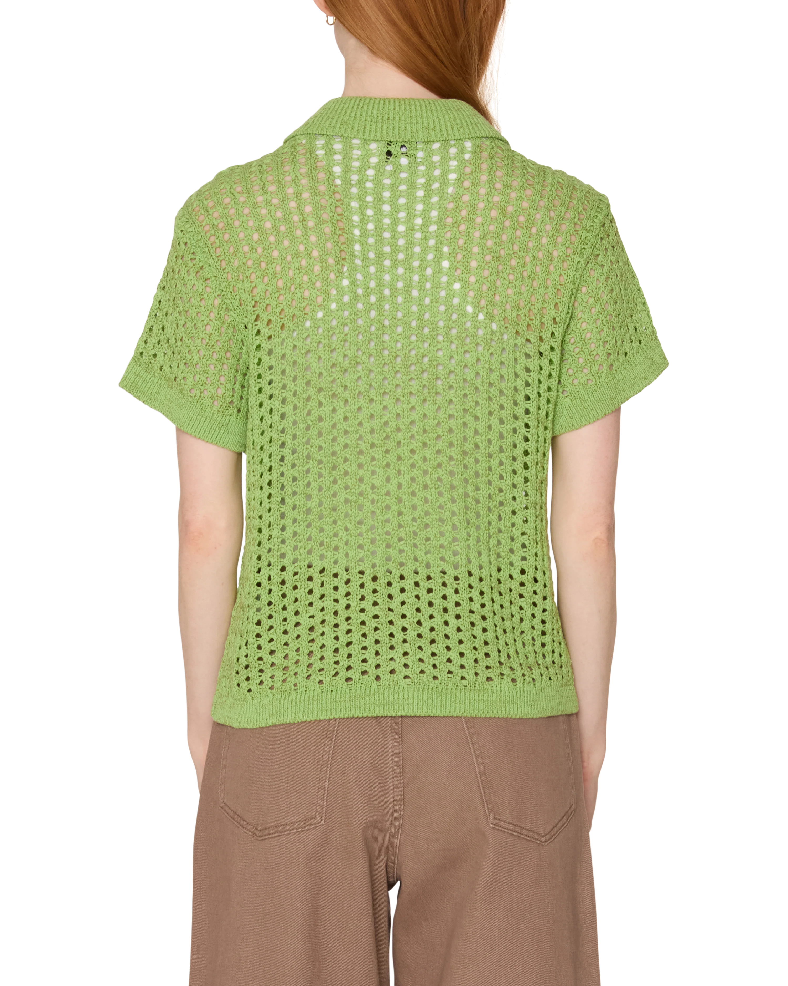 MILLY OPEN KNIT SWEATER - Image 3