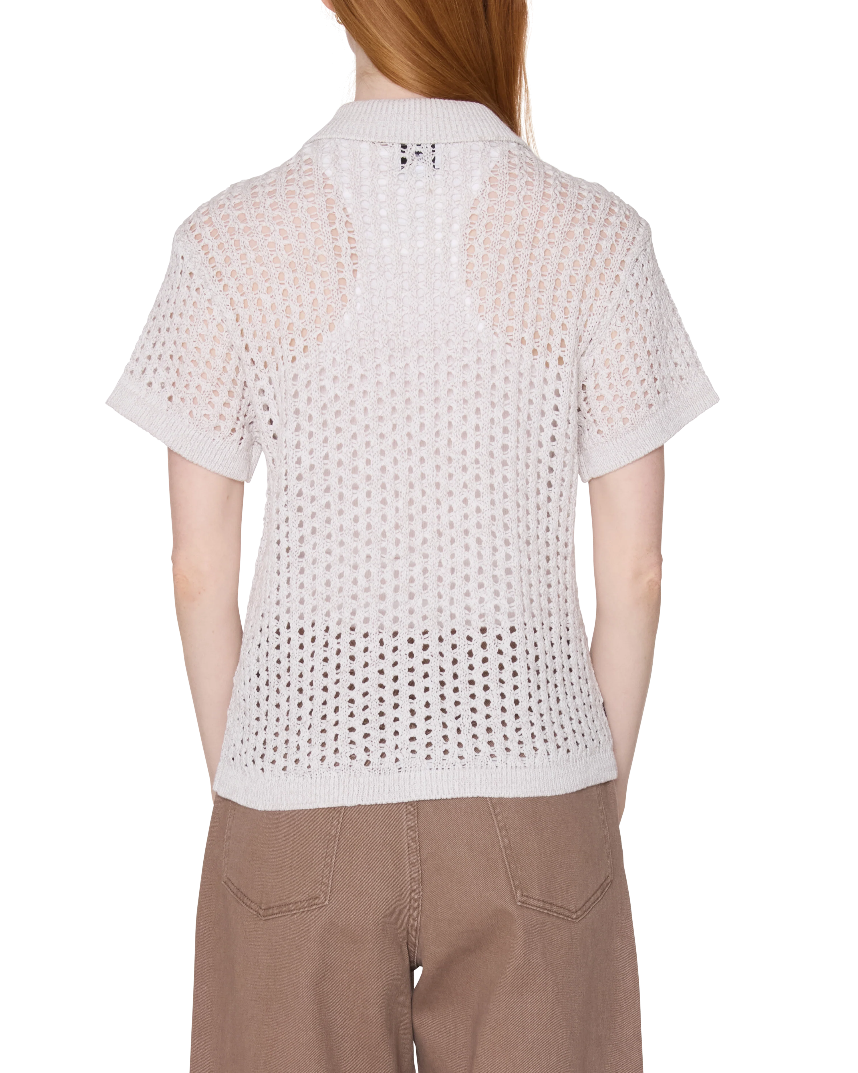 MILLY OPEN KNIT SWEATER - Image 3