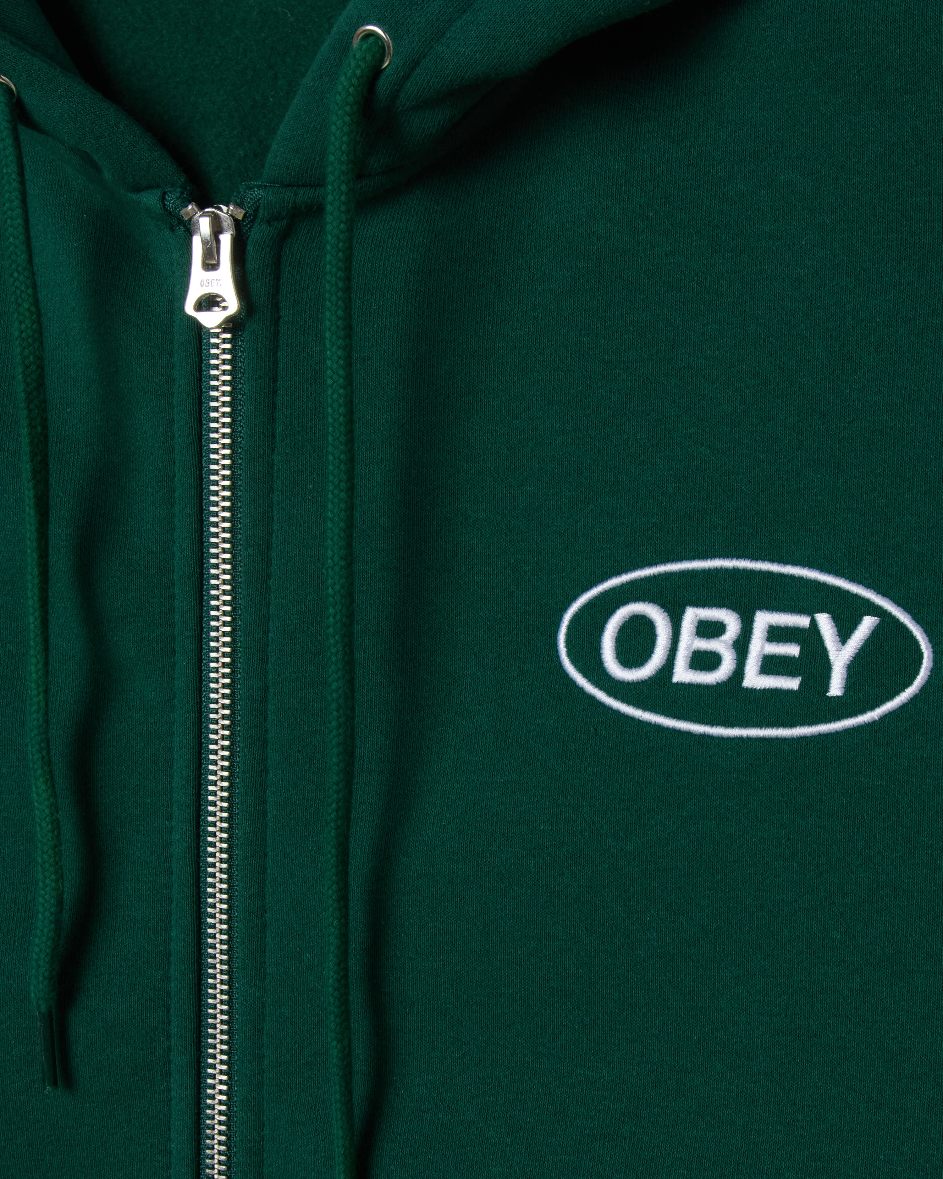 OBEY OVAL ZIP HOOD - Image 3