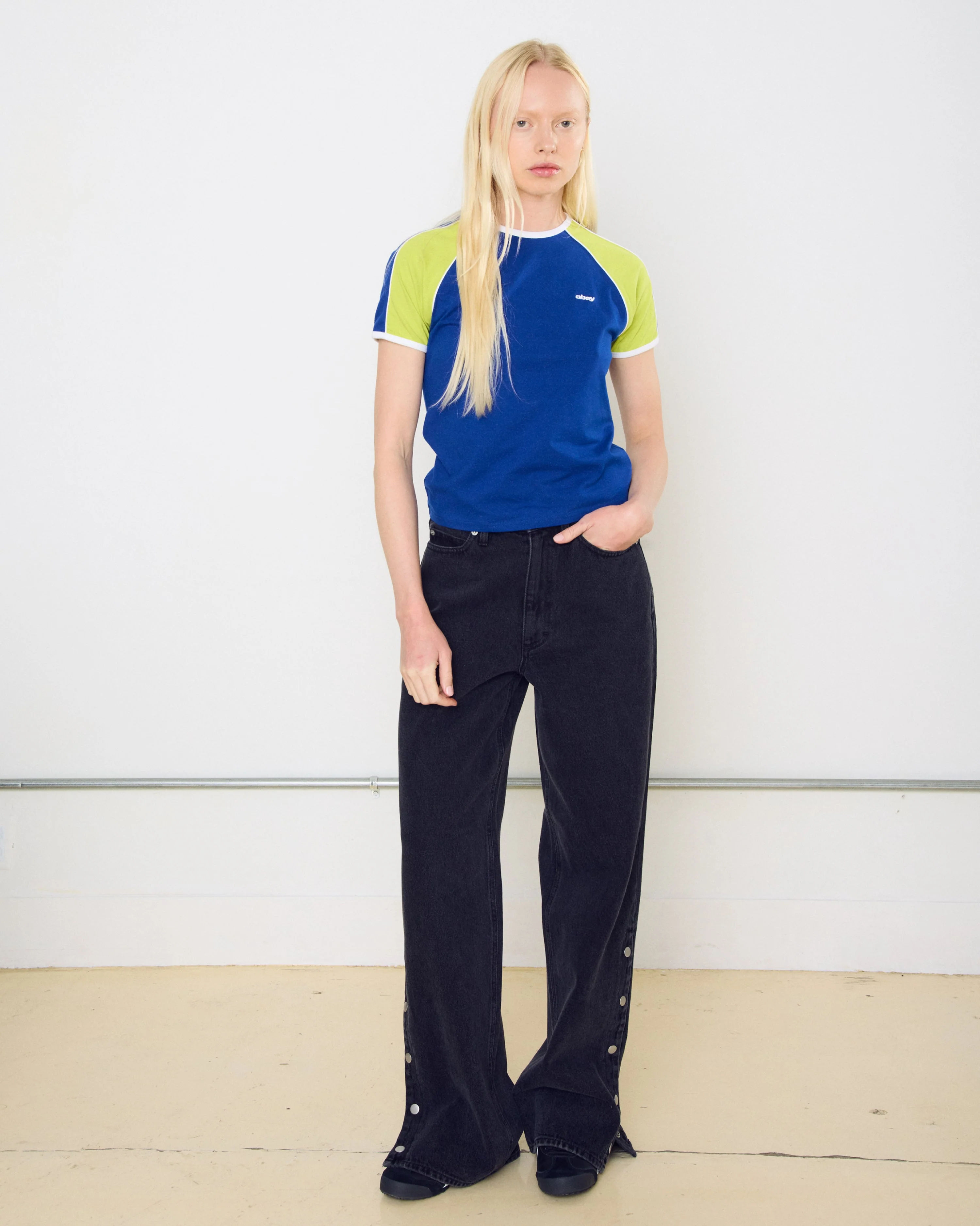 PENELOPE SIDE SNAP DENIM - Image 4