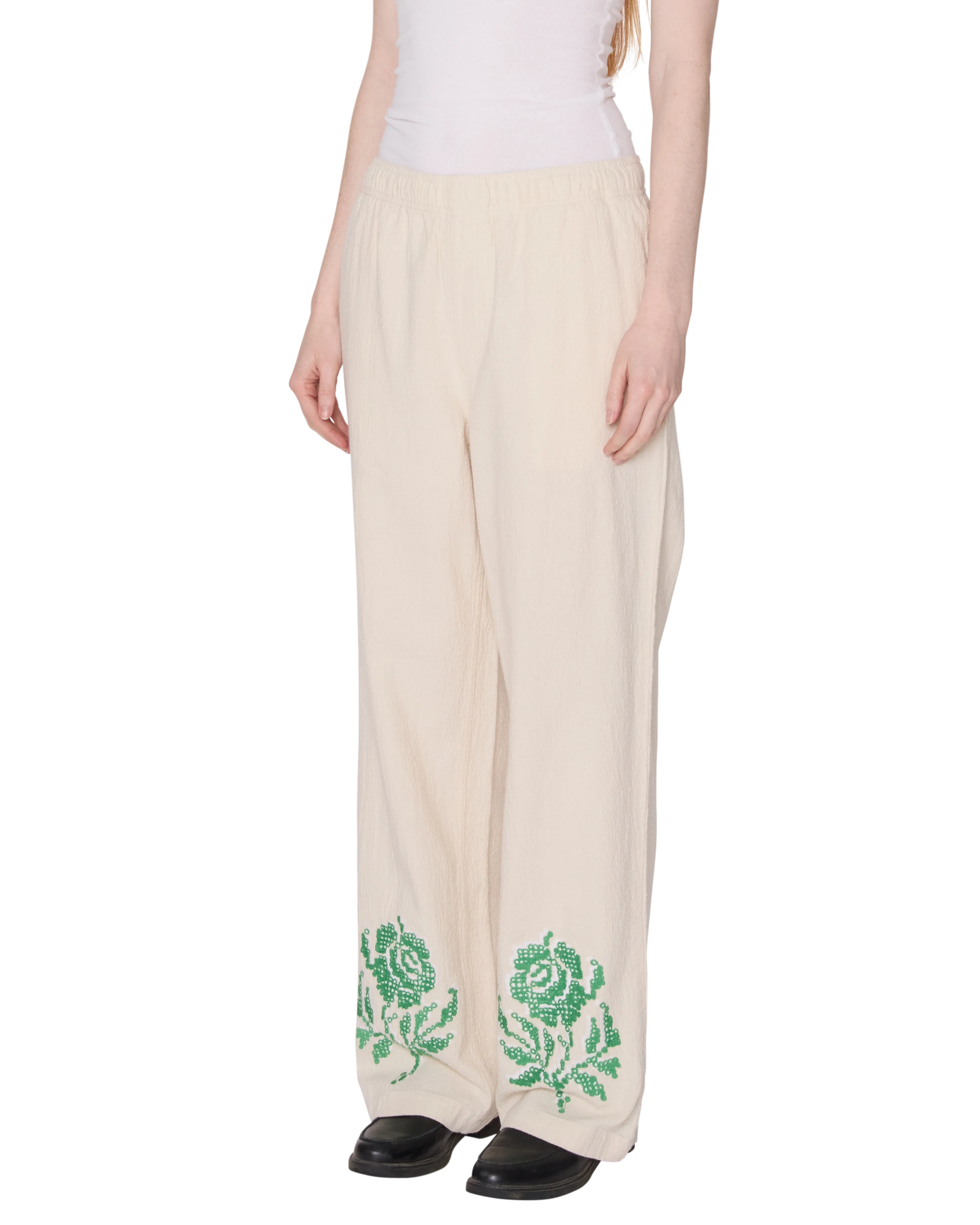 ROSES EMBELLISHED PANT - Image 2