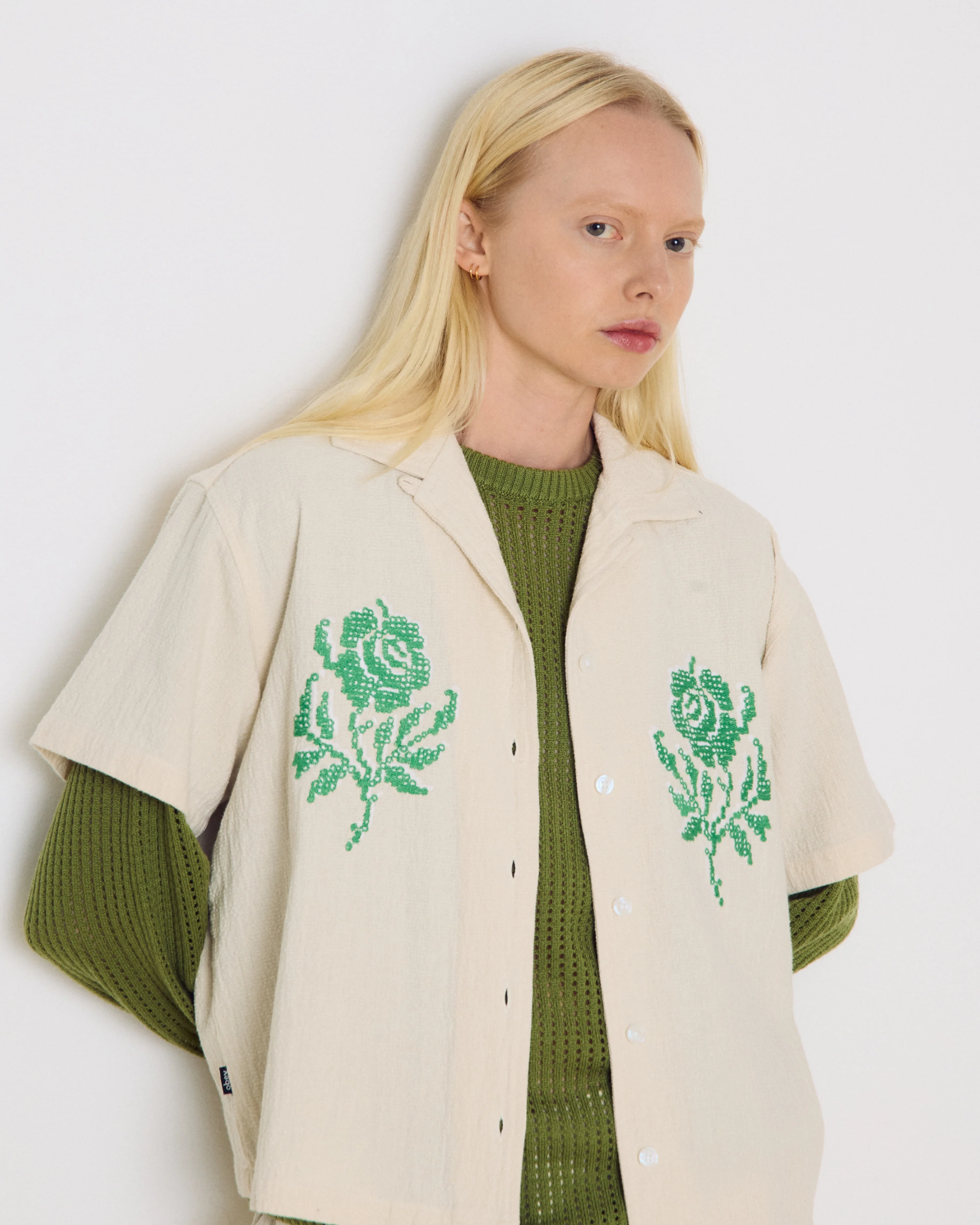 ROSES EMBELLISHED SS SHIRT - Image 5