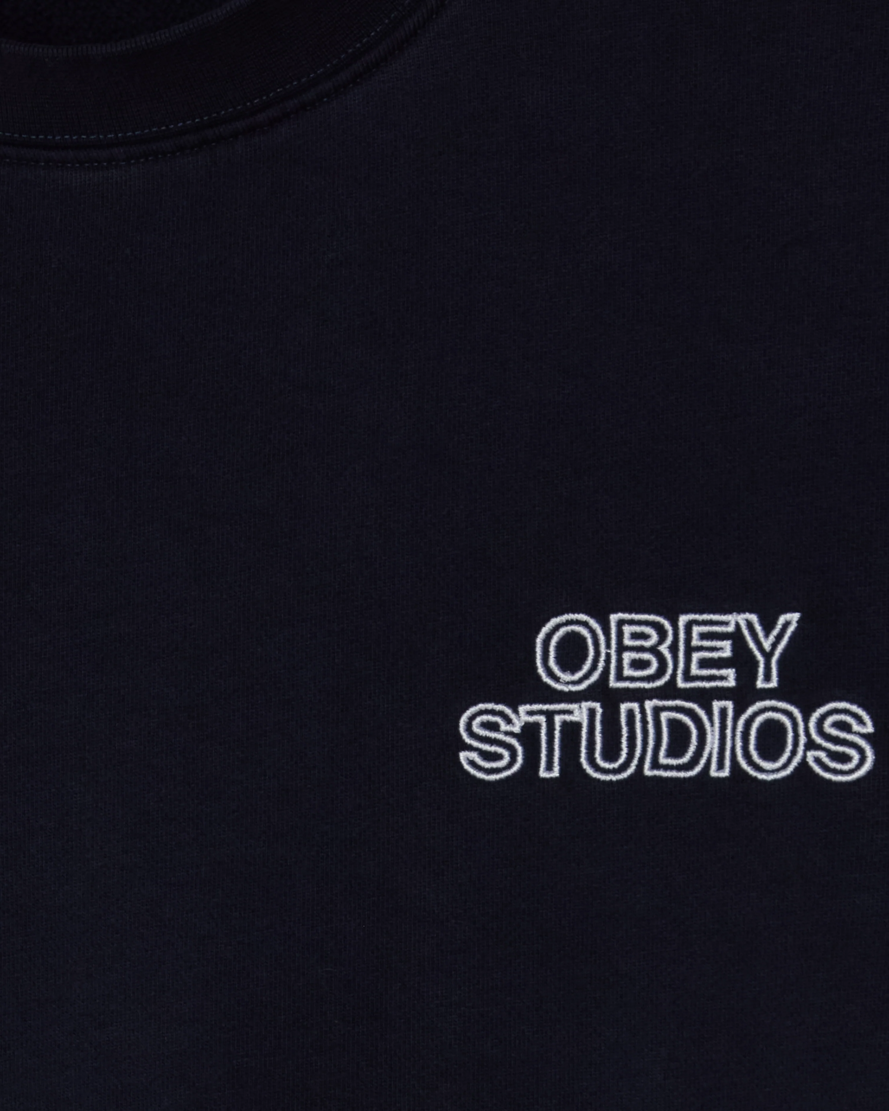 OBEY STUDIOS FADED CREWNECK - Image 3