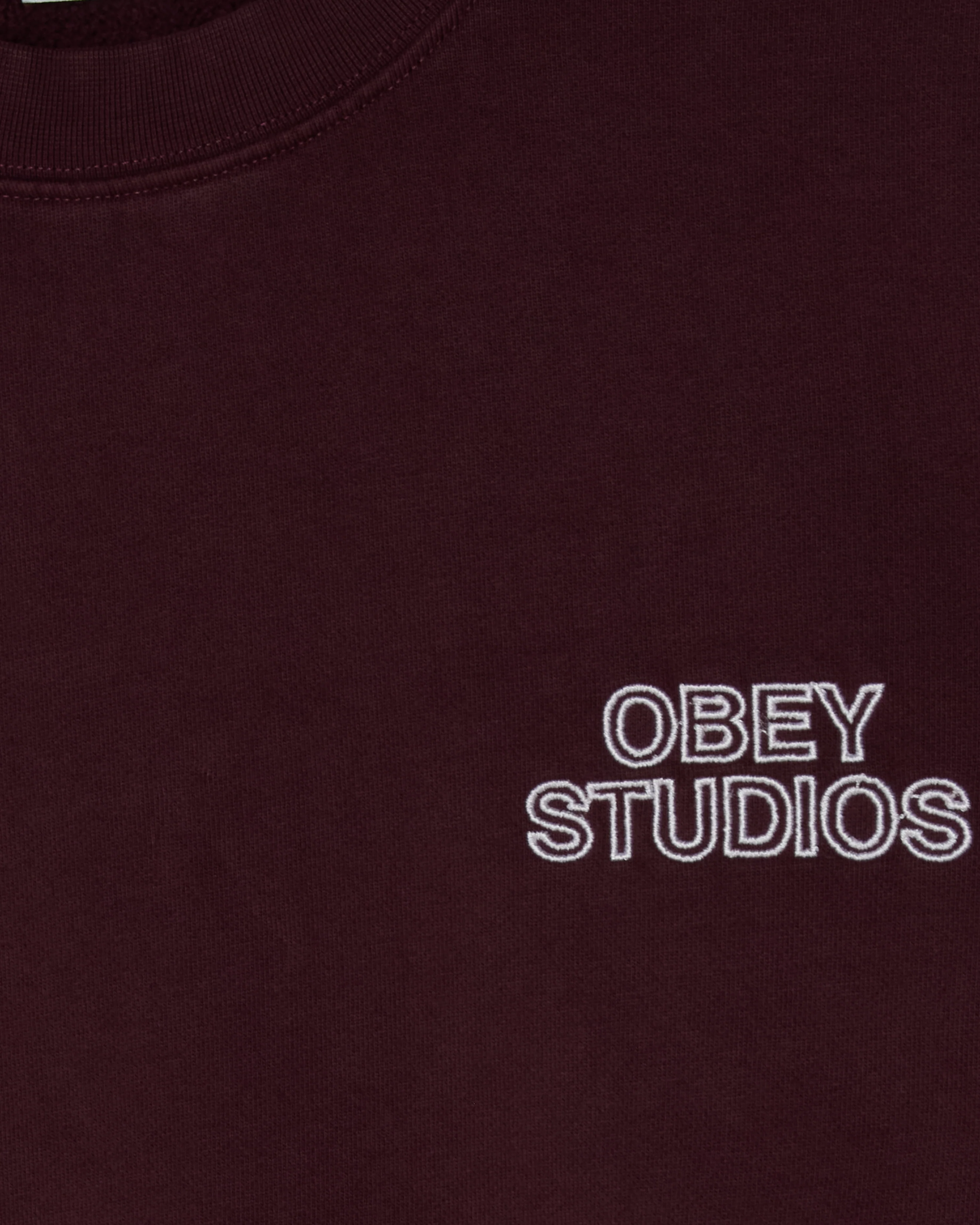 OBEY STUDIOS FADED CREWNECK - Image 3