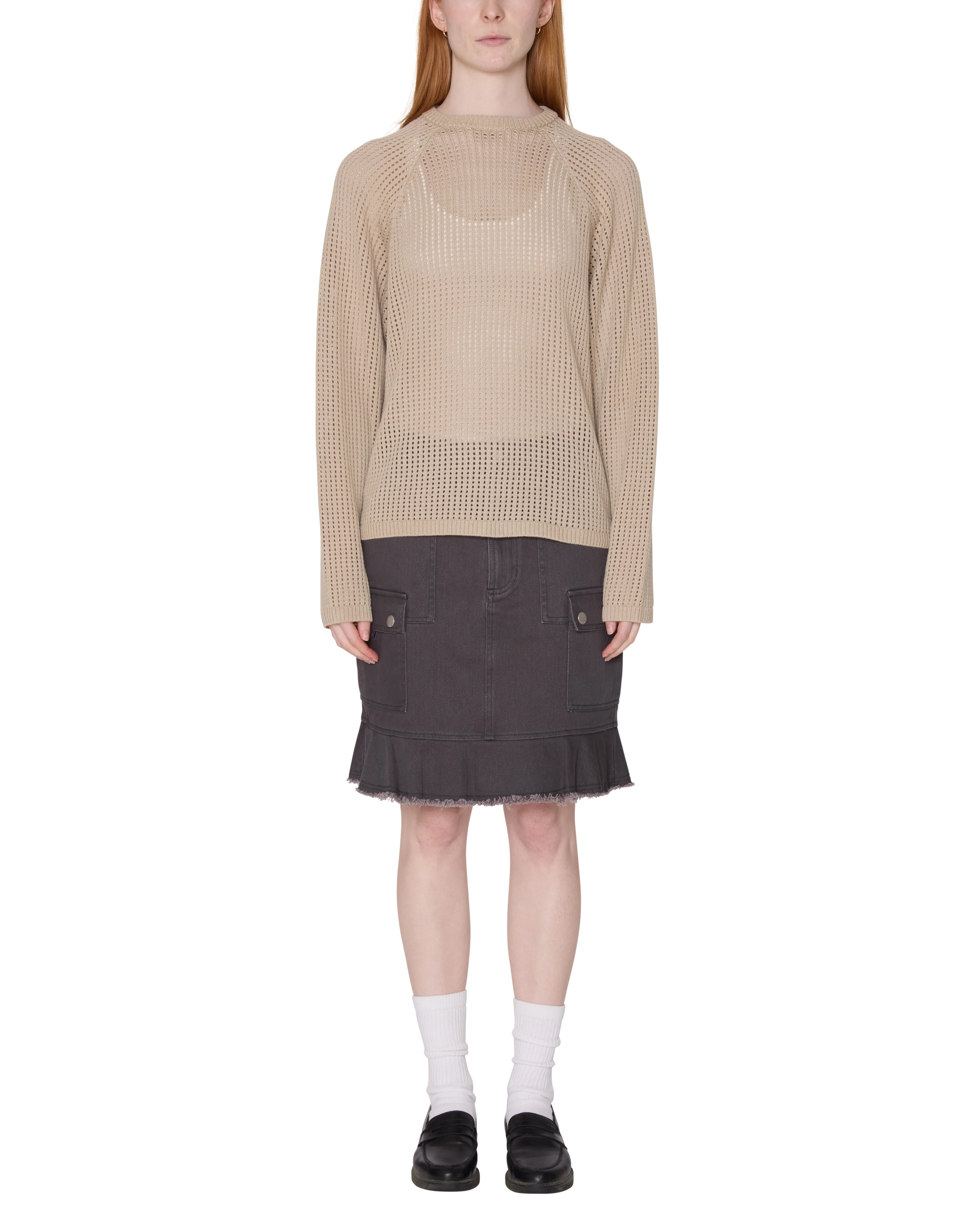 TALIA OPEN KNIT RAGLAN - Image 4