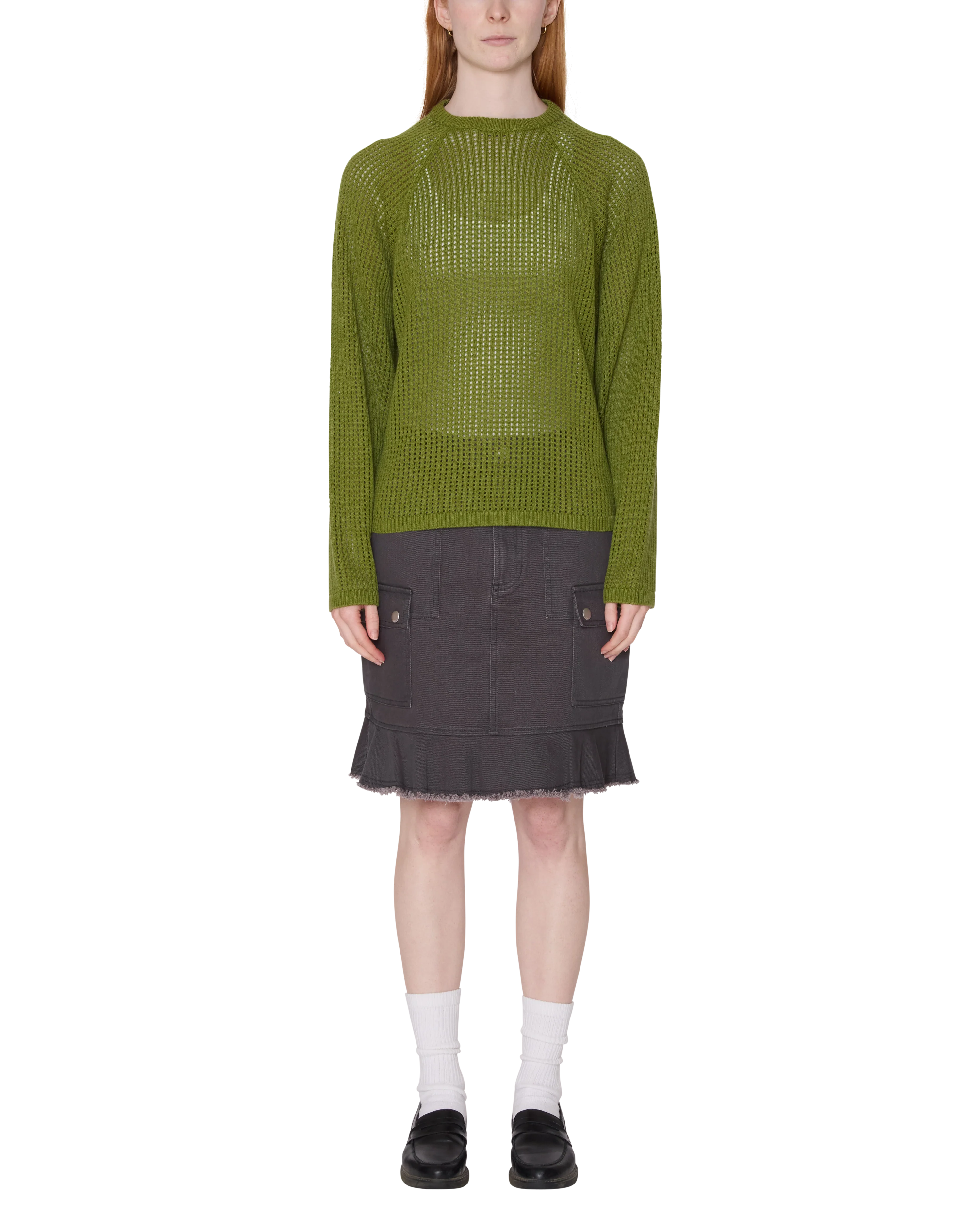 TALIA OPEN KNIT RAGLAN - Image 4