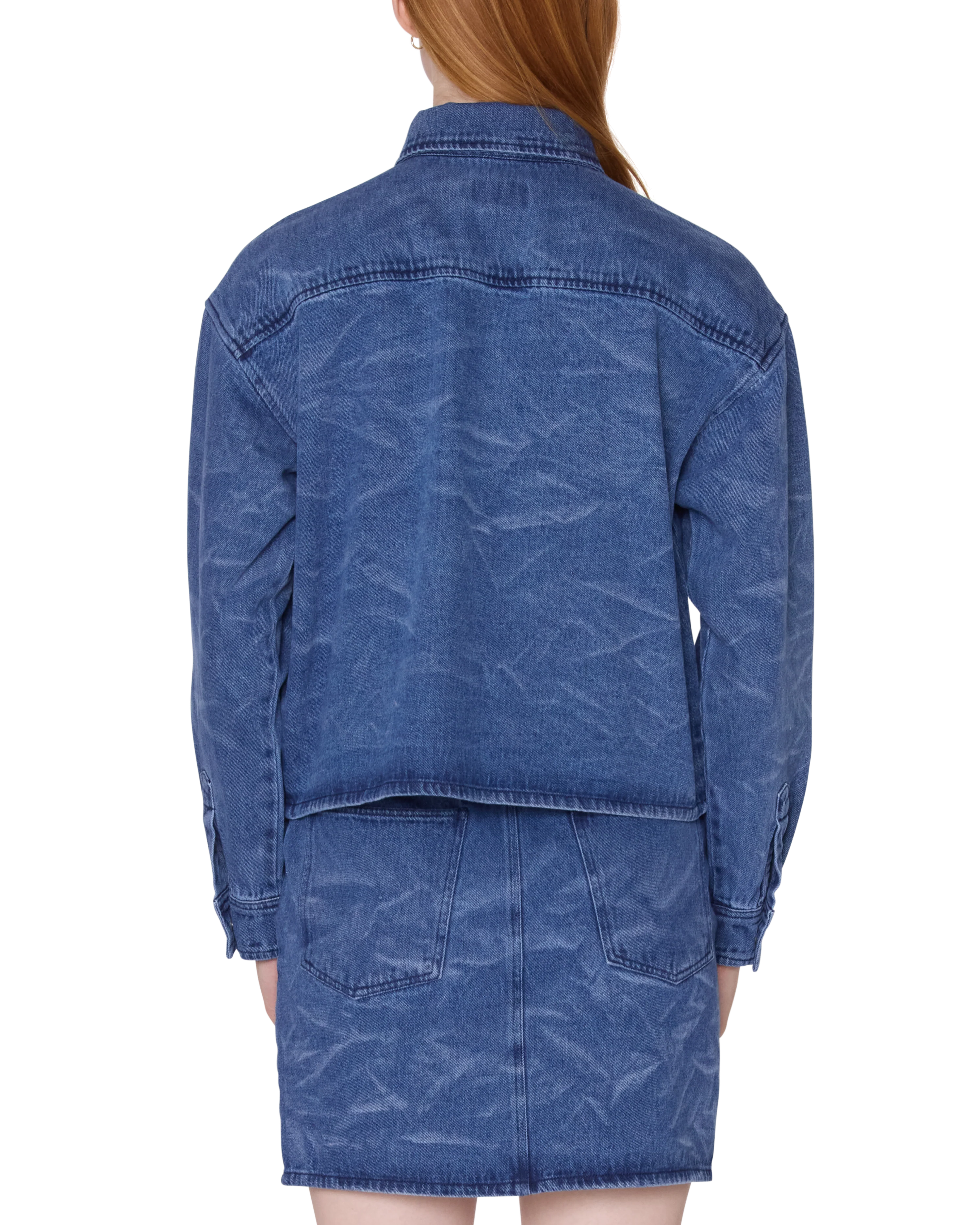TRINITY WRINKLE DENIM SHIRT - Image 3