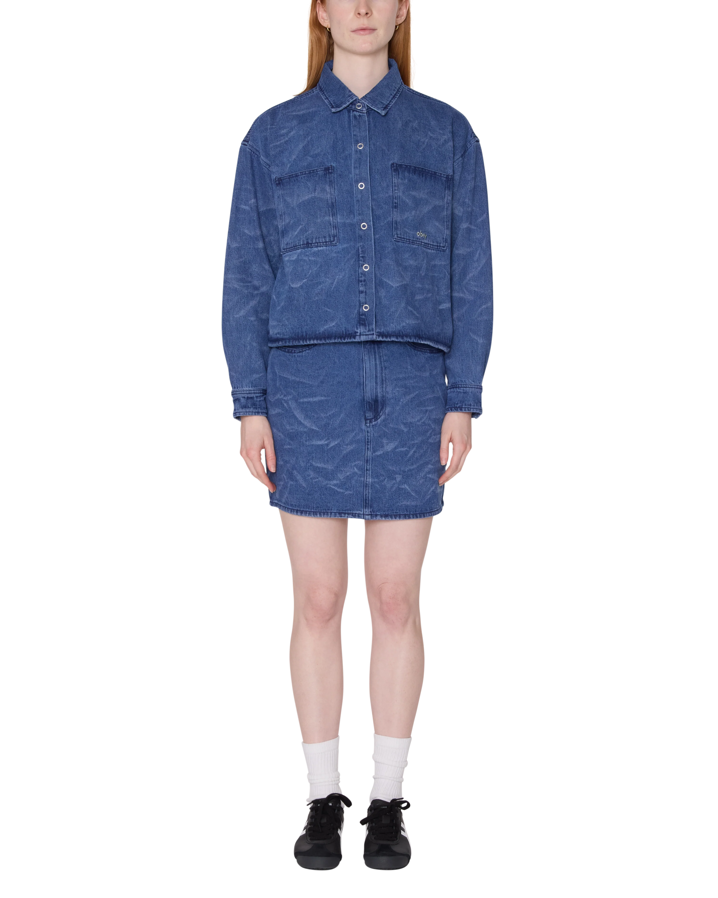 TRINITY WRINKLE DENIM SHIRT - Image 4