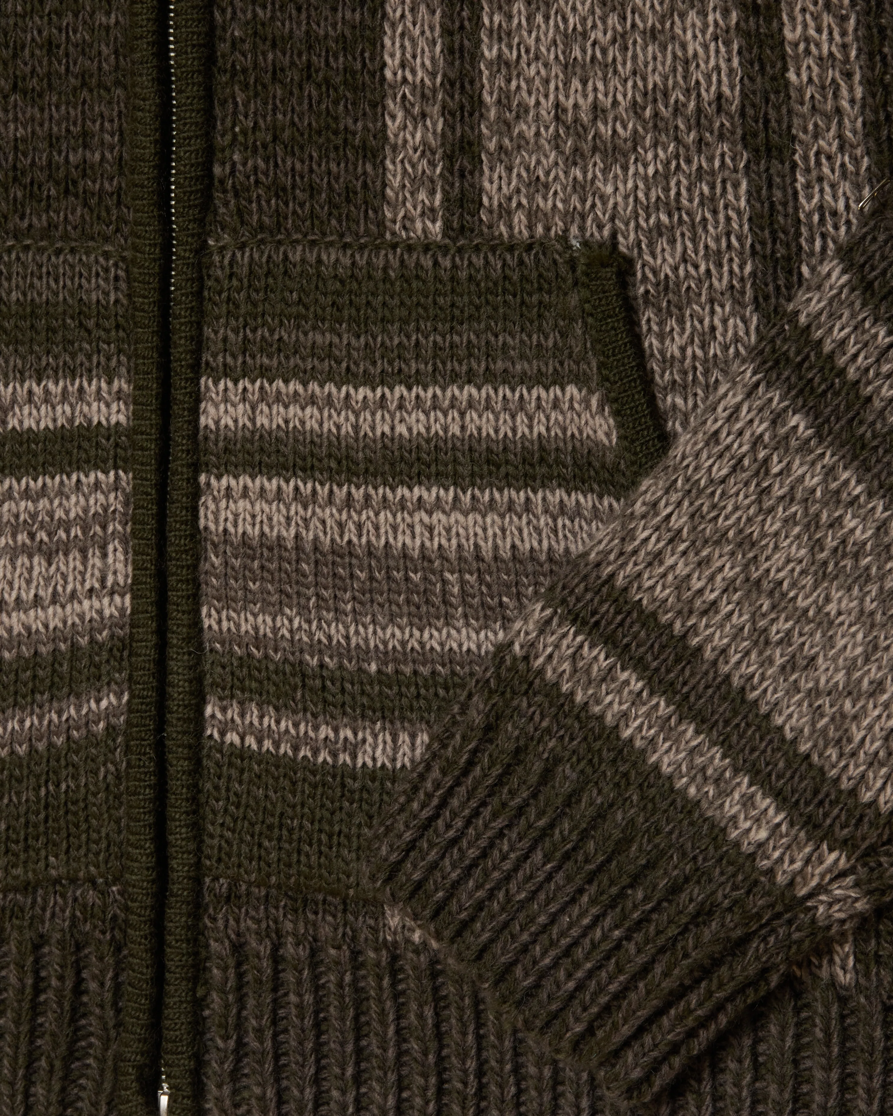 ZIP UP BAJA SWEATER - Image 3