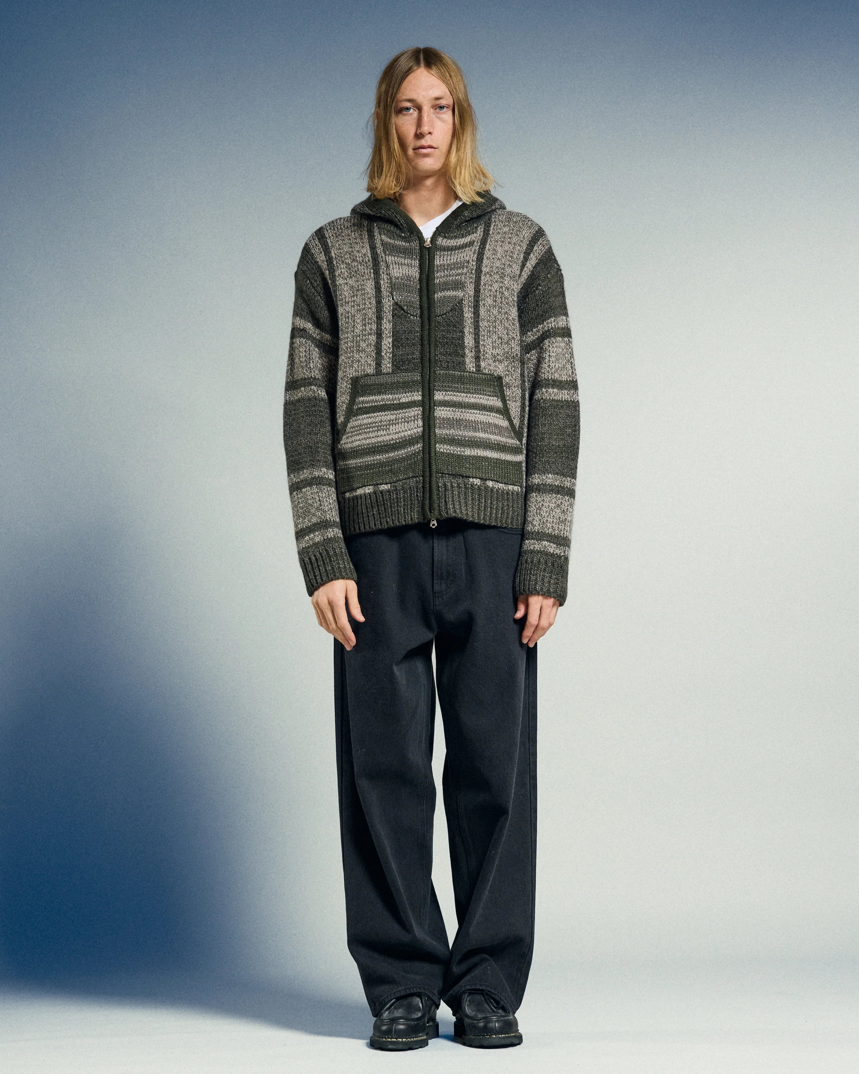 ZIP UP BAJA SWEATER - Image 5