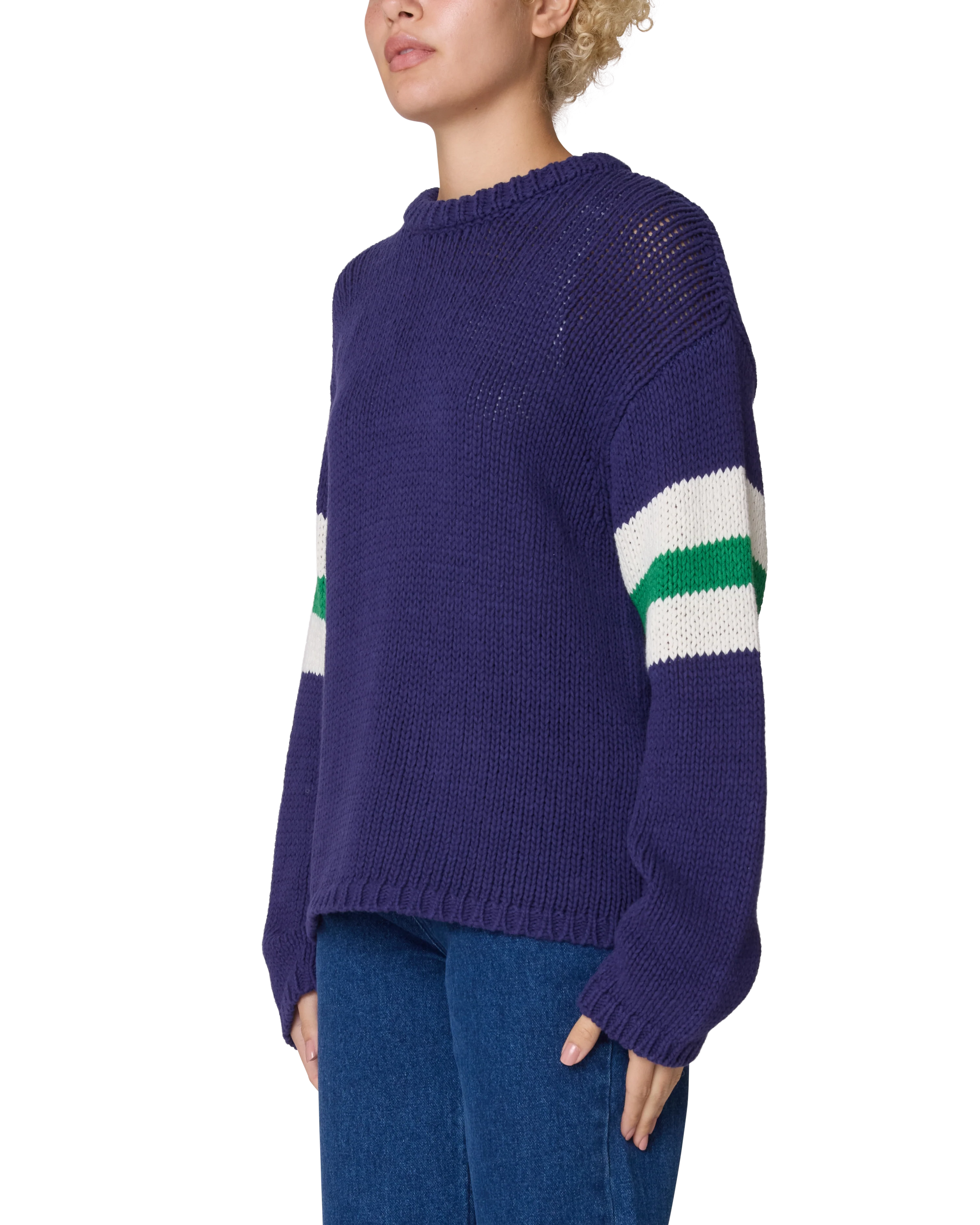 ZONE STRIPE SWEATER - Image 2